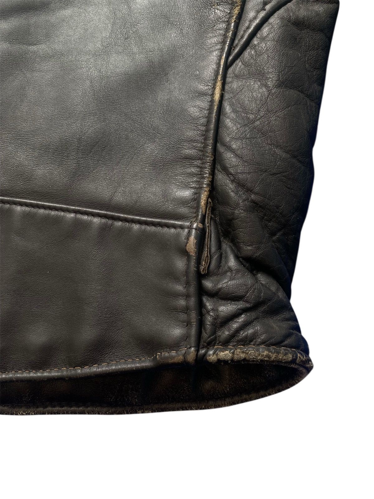 Schott Schott Perfecto Double Collar Punk Rocker Biker Jacket Size US S / EU 44-46 / 1 - 11 Thumbnail