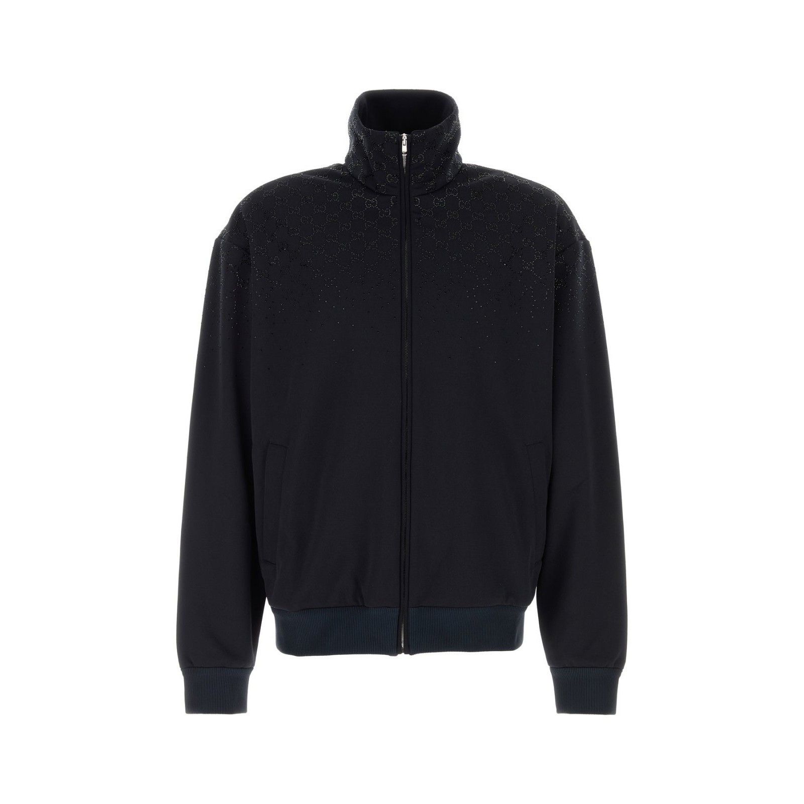 Gucci GUCCI Midnight Blue Tech Jersey Sweatshirt New And Authentic Size US L / EU 52-54 / 3 - 1 Thumbnail