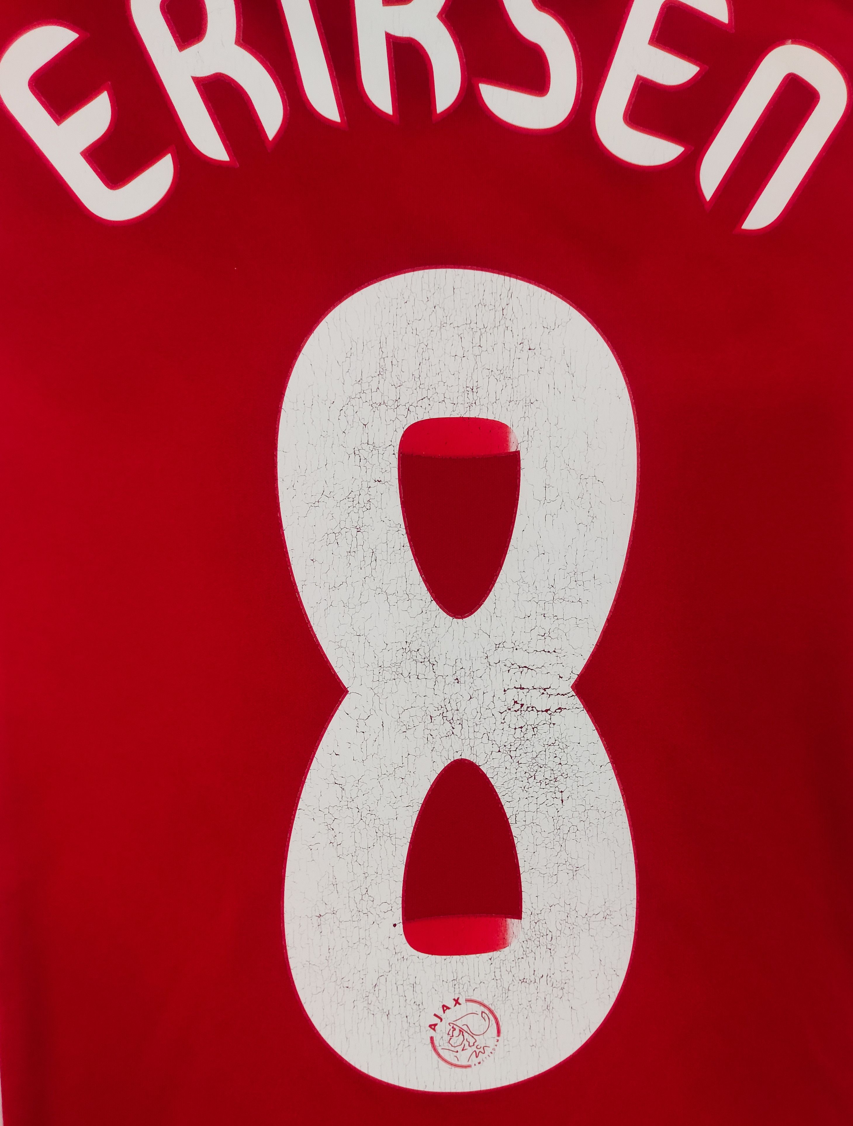 Adidas Eriksen #8 Ajax Amsterdam 2011 2012 Adidas Home Shirt Size US M / EU 48-50 / 2 - 6 Thumbnail
