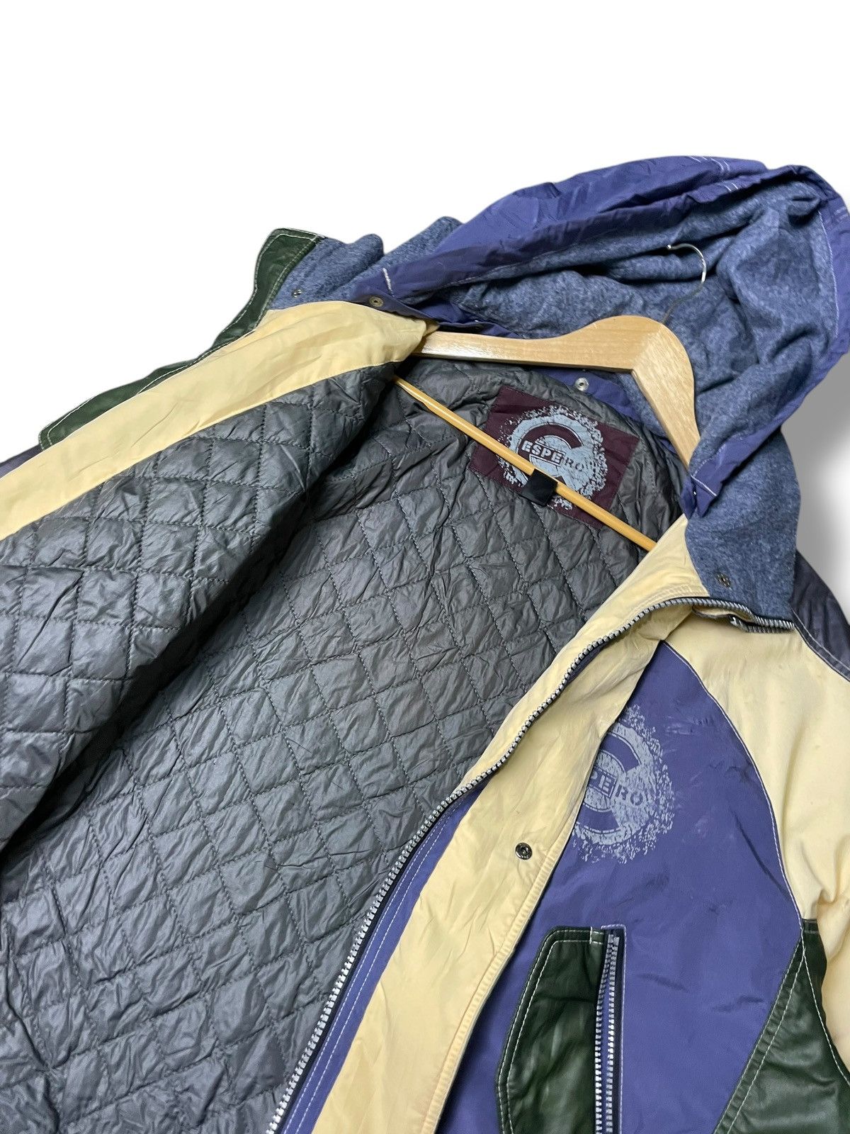 Designer × Japanese Brand × Vintage Vintage ESPERO Brand Multi pocket Hooded Jacket (88) Size US XL / EU 56 / 4 - 9 Thumbnail