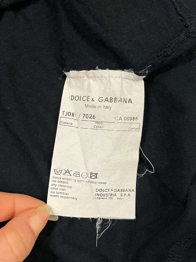Dolce & Gabbana 2000s Dolce & Gabbana Très Jolies Folies Black Tank Top Size US L / EU 52-54 / 3 - 9 Thumbnail