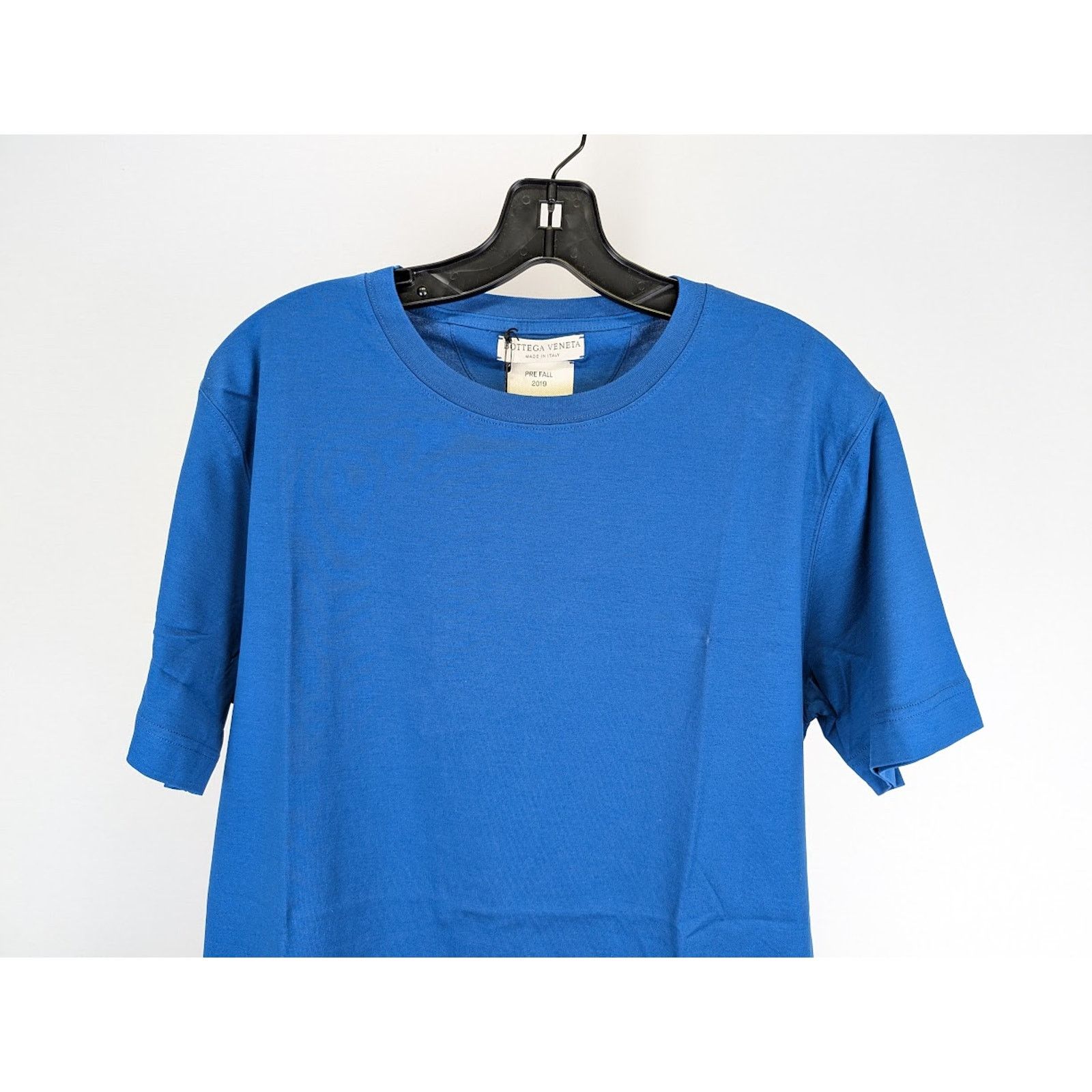 Bottega Veneta o1rshd1 Basic Jersey T-Shirt in Primary Blue Size US M / EU 48-50 / 2 - 5 Thumbnail
