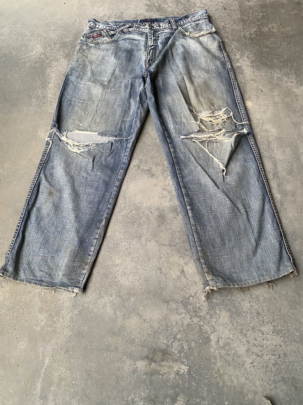 If Six Was Nine × Pelle Pelle pelle pelle loose cut denim Size US 38 / EU 54 - 2 Thumbnail