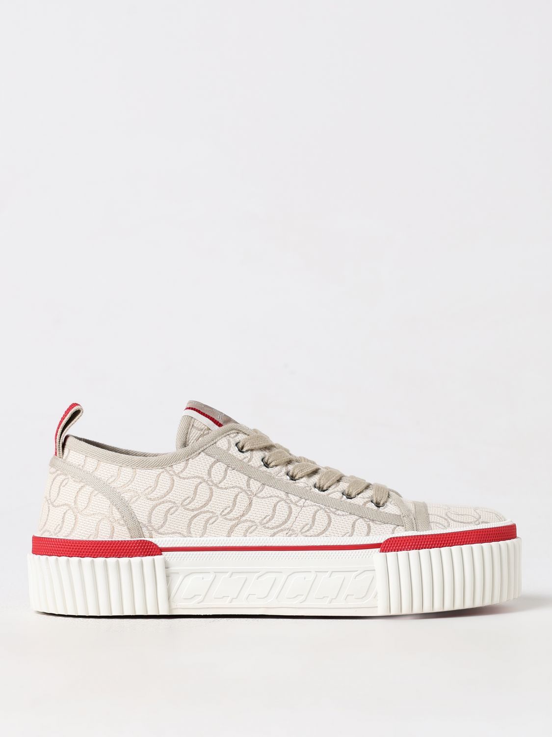 image of Christian Louboutin Sneakers Woman Natural, Women's (Size 8)