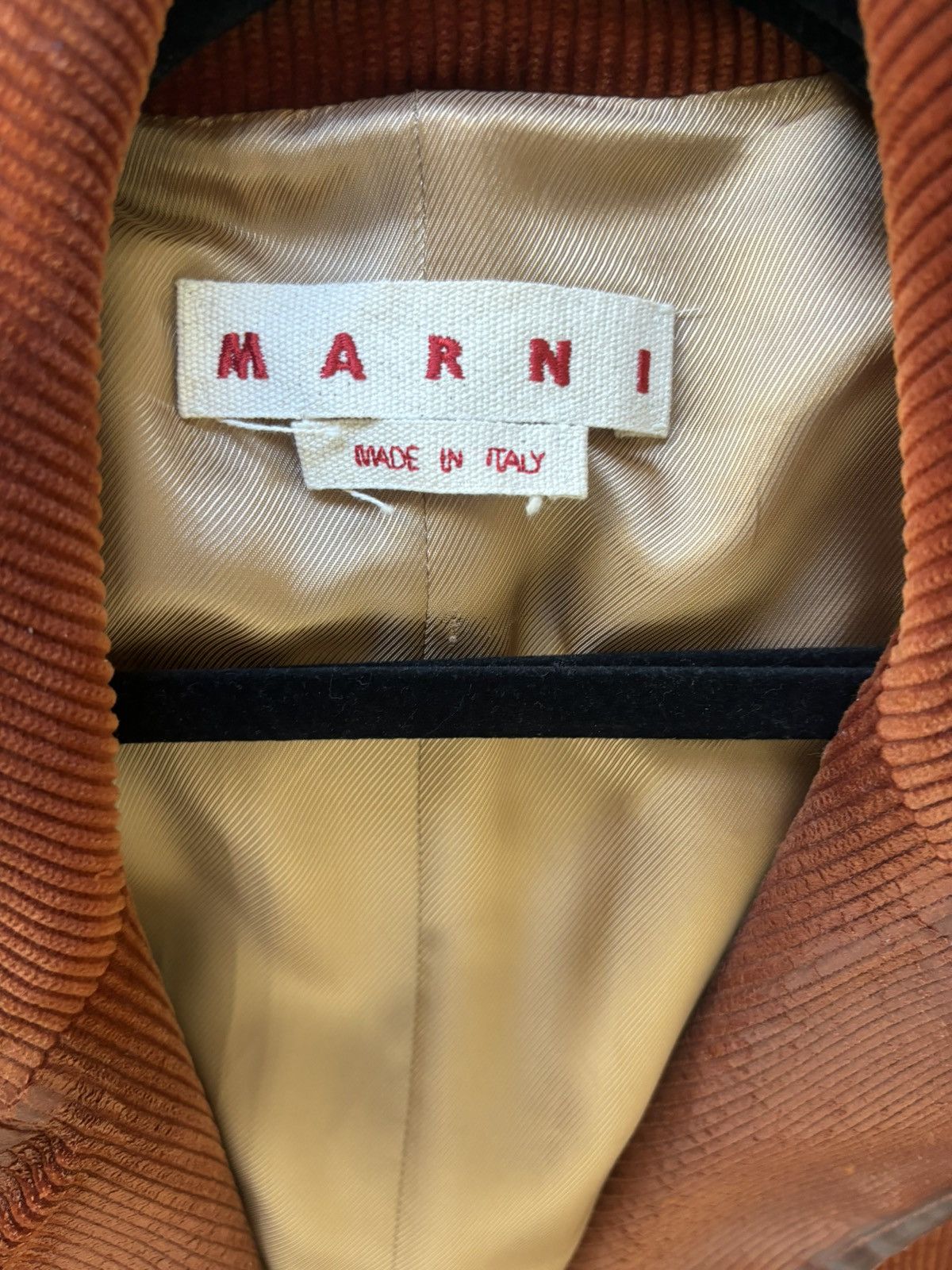 Marni Marni waxed corduroy coat Size US M / EU 48-50 / 2 - 3 Thumbnail