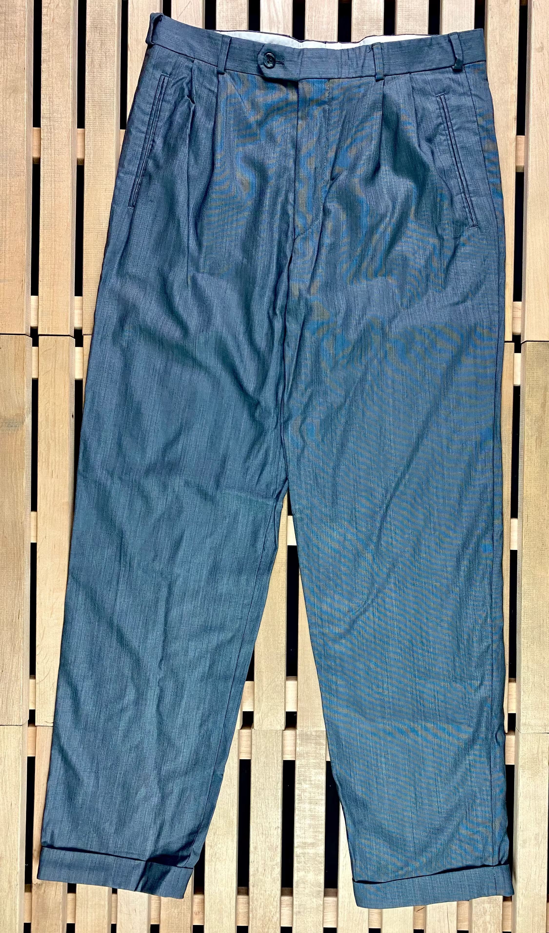 Vintage × Yves Saint Laurent Mens Suit Trousers Yves Saint Laurent Vintage Size 33 Size US 33 - 1 Thumbnail