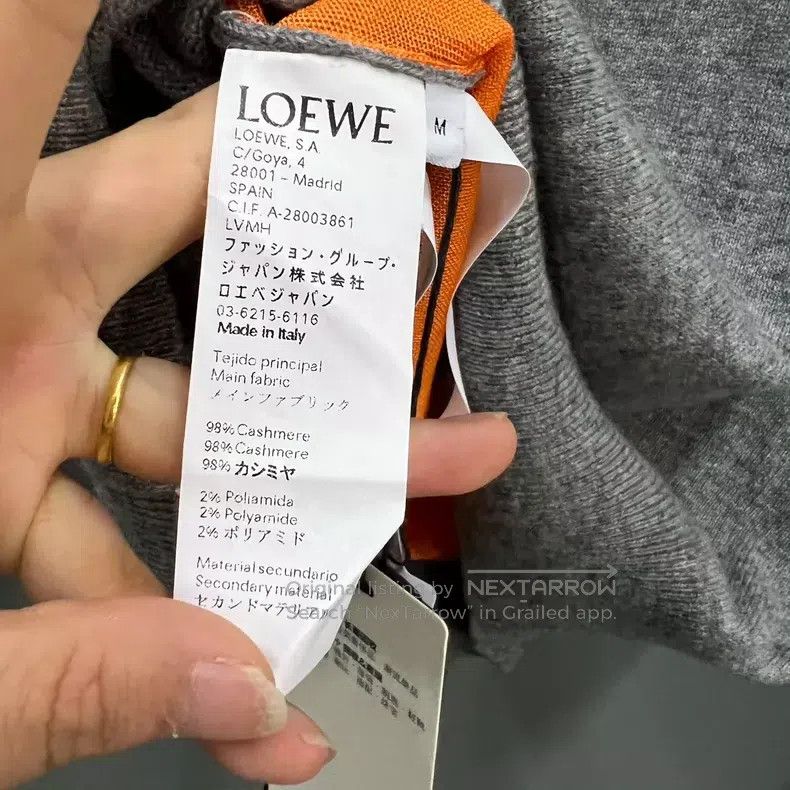 Loewe LOEWE Cut-Out Letter Stripe Knit Top Size M / US 6-8 / IT 42-44 - 4 Thumbnail