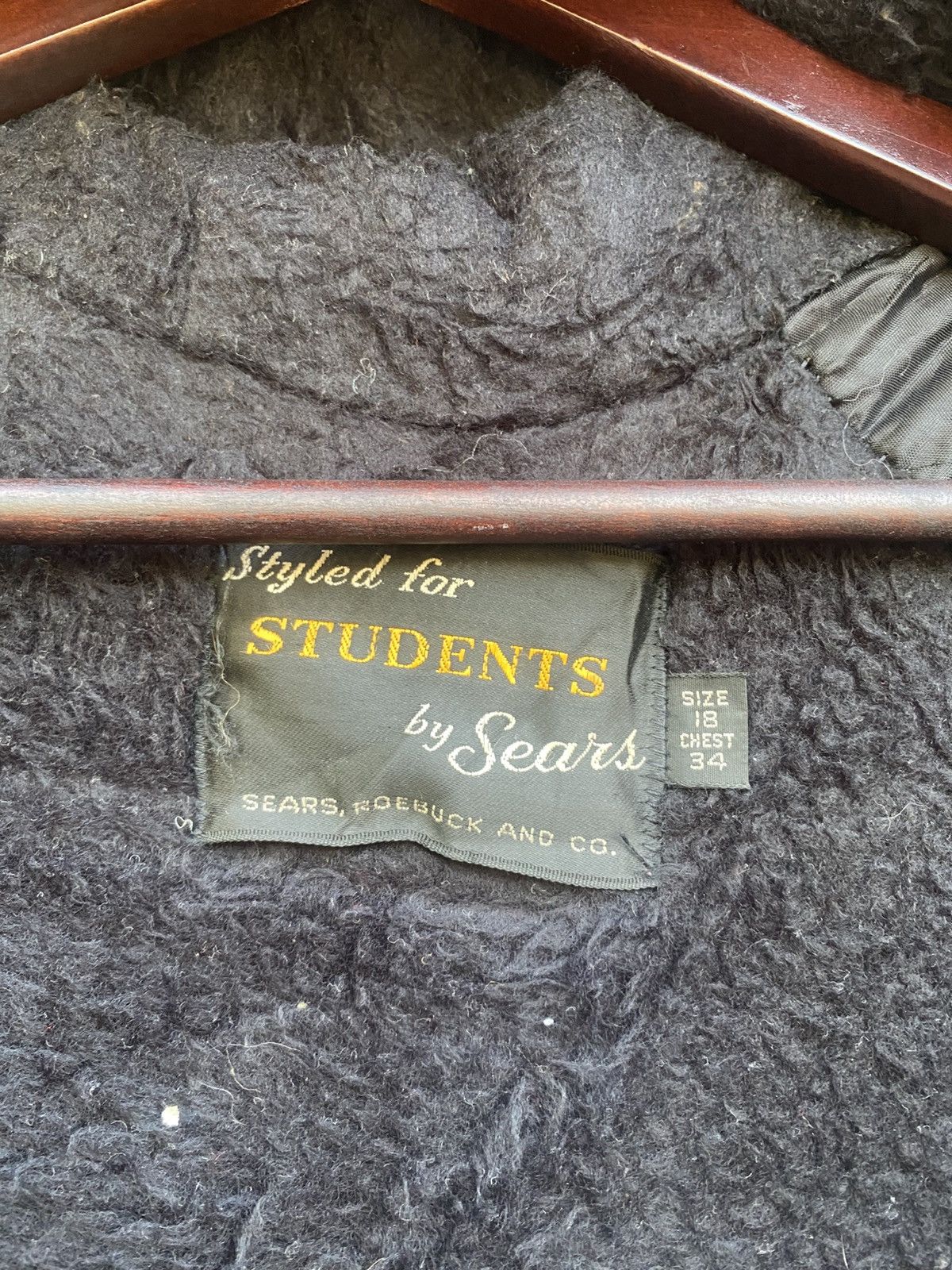 Sears Vintage Sears Roebuck & Co Wool Jacket With Hoodie Size US M / EU 48-50 / 2 - 10 Thumbnail