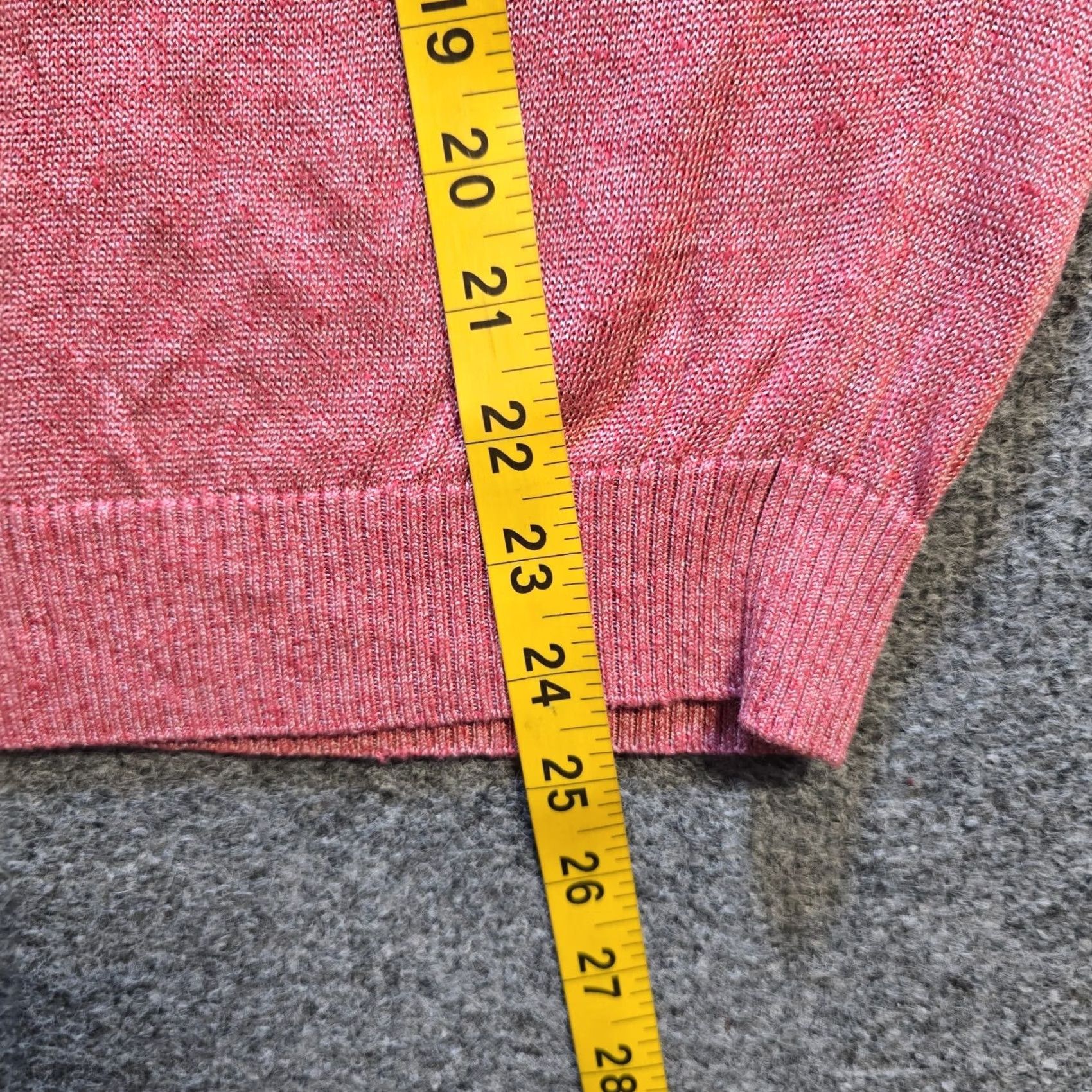 J.Crew J.CREW Sweater Womens XS Pink Linen Blend Pullover Round Neck Casual Capsule Knit Long Sleeve Regular Fit Size XS / US 0-2 / IT 36-38 - 6 Thumbnail