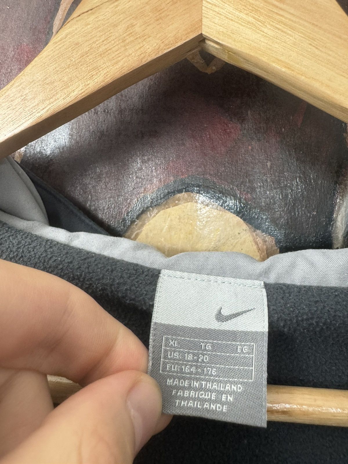 Nike Vintage Y2k Nike Center Swoosh Anorak Jacket Rare Swoosh Size US M / EU 48-50 / 2 - 7 Thumbnail