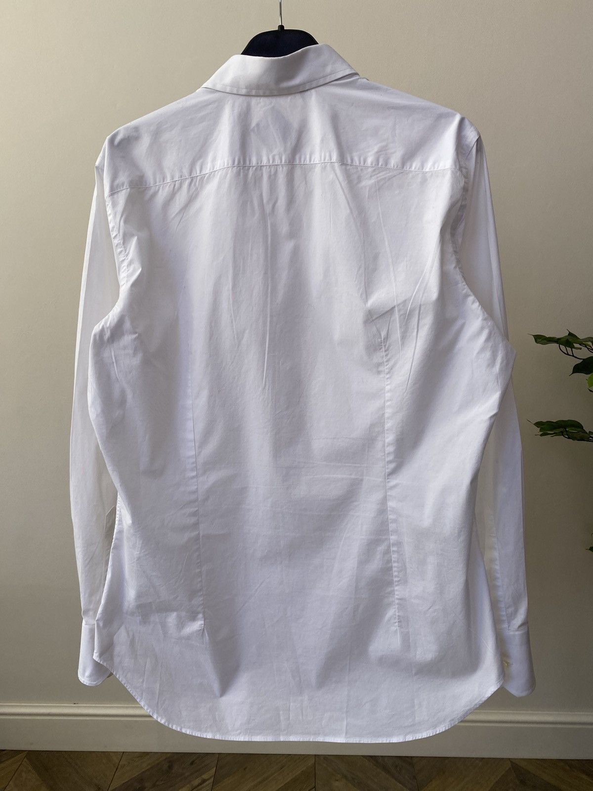 Billionaire Couture Vintage Billionaire White Luxury Button Up Shirt Size US XL / EU 56 / 4 - 9 Thumbnail