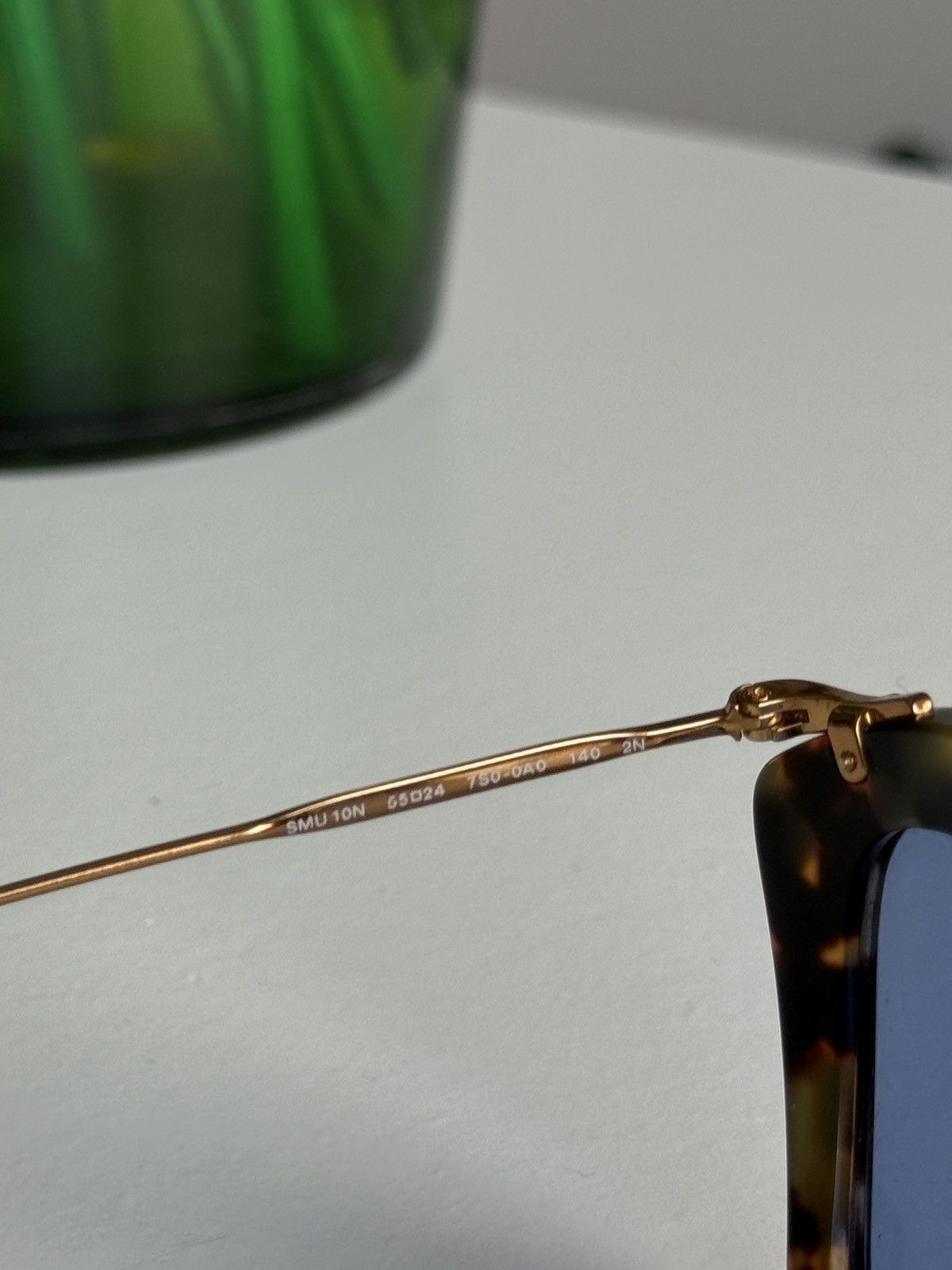 Miu Miu Miu Miu leopard oversized sunglasses designer luxury trend Size ONE SIZE - 6 Thumbnail