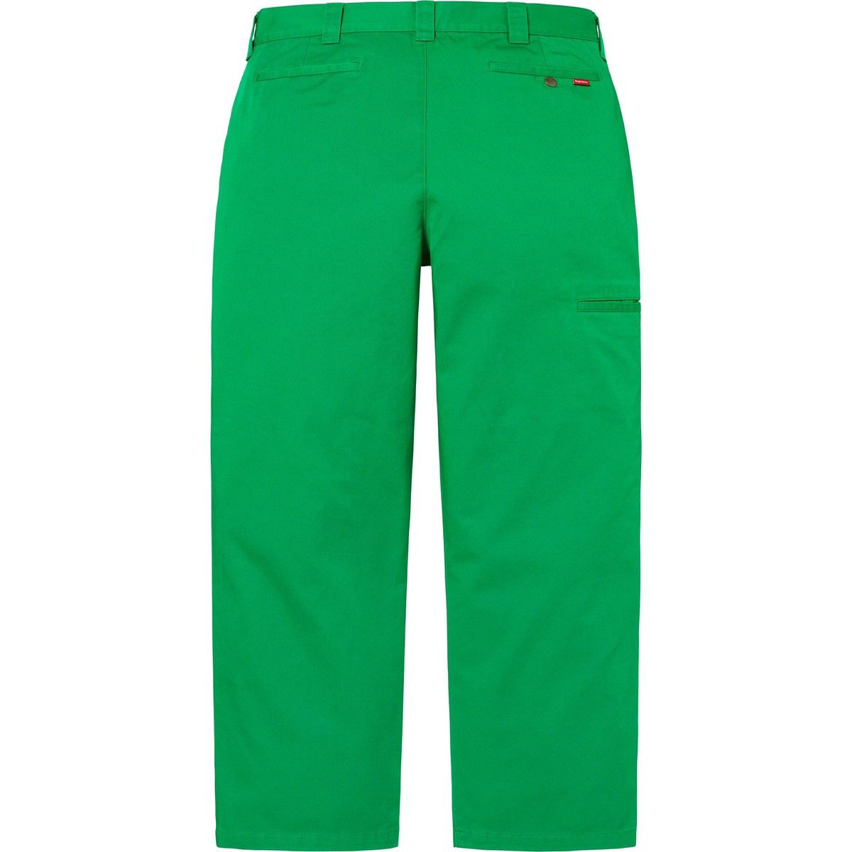 Supreme Supreme SS23 Work Pant Green Size 34 Heavy Cotton Blend Size US 34 / EU 50 - 2 Thumbnail