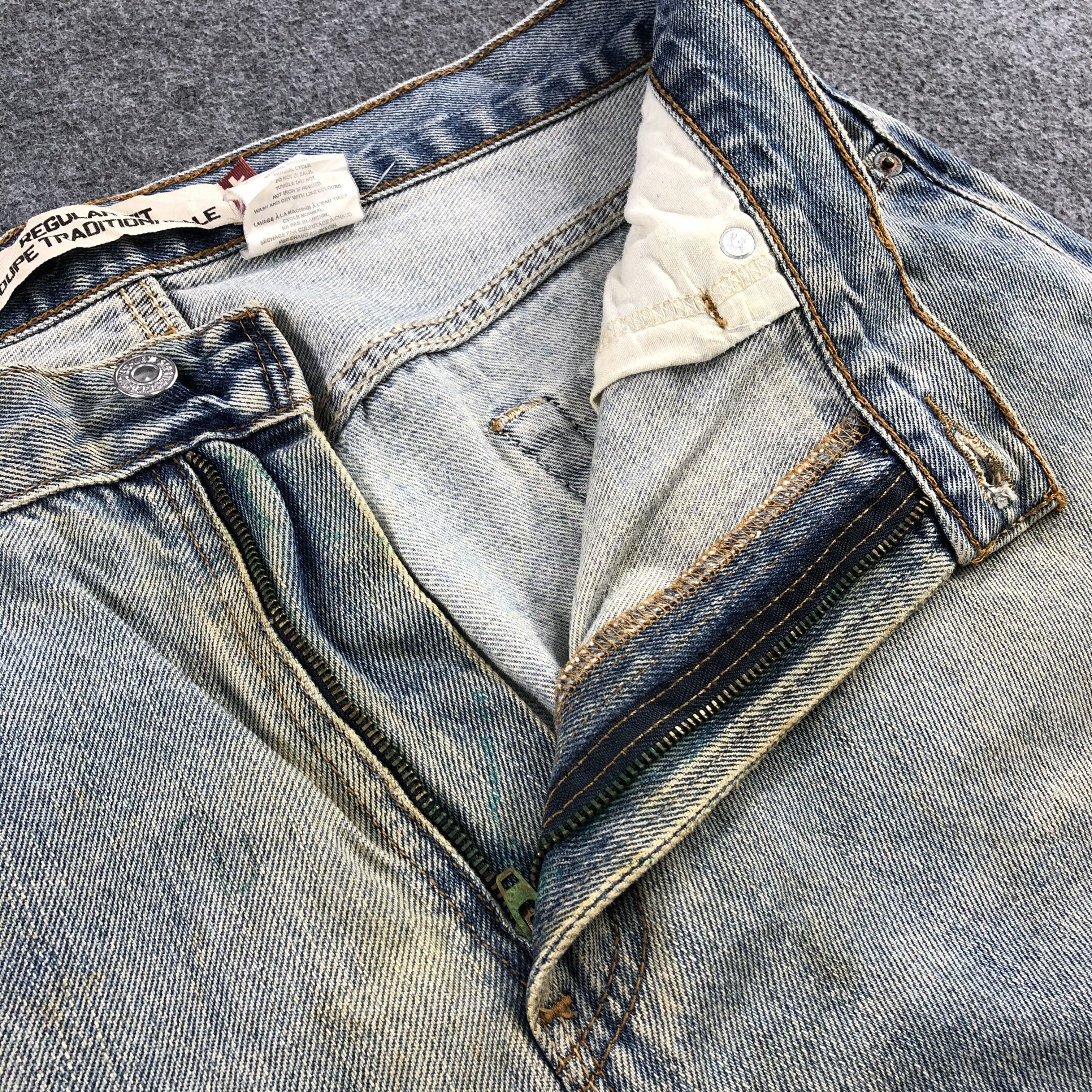 Levi's Vintage Light Wash Levis 505 Jeans-J1720 Size US 36 / EU 52 - 8 Thumbnail