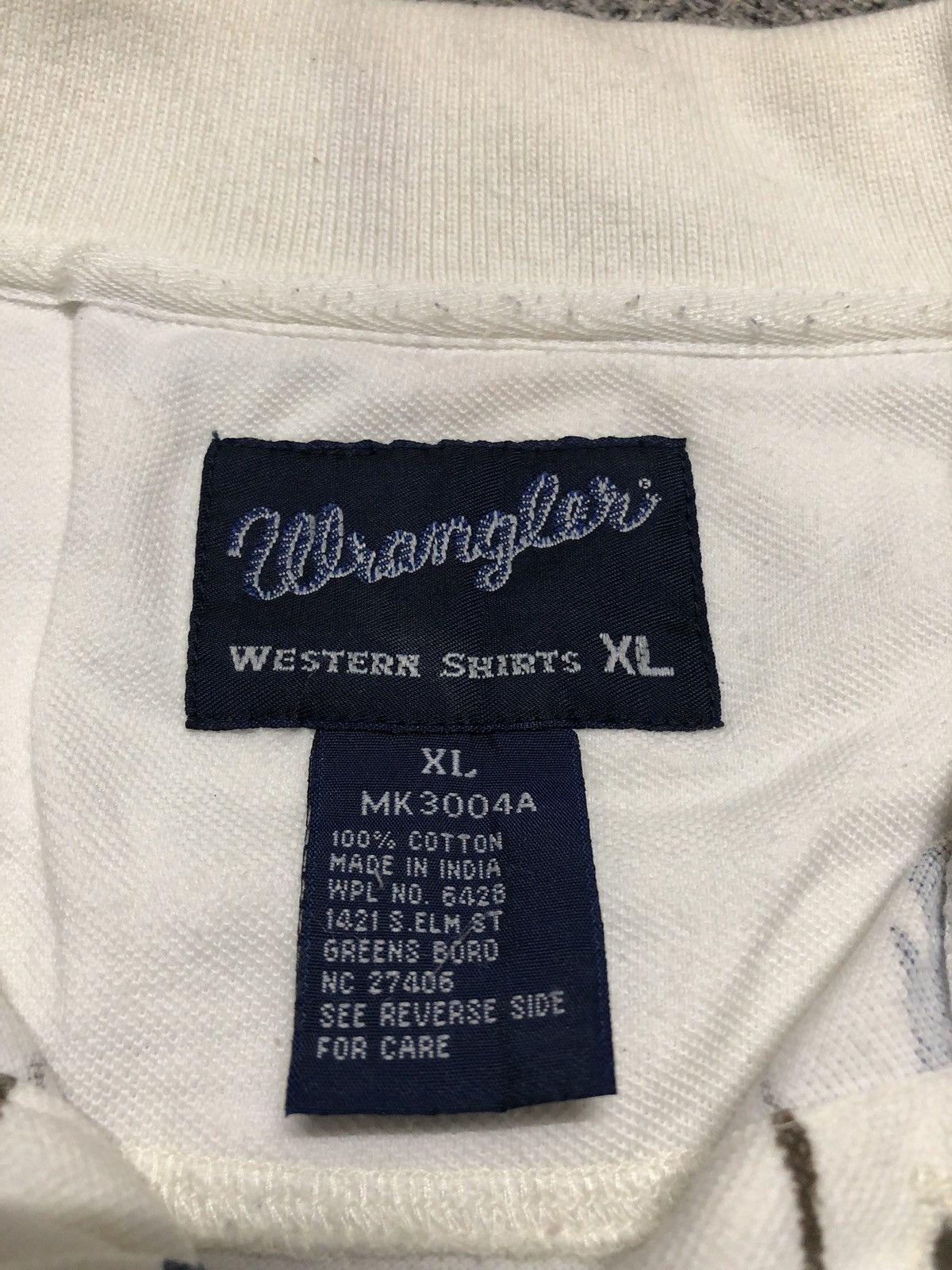 Wrangler Vintage OVP Wrangler Navajo Western Polo Shirt Size US XL / EU 56 / 4 - 11 Thumbnail
