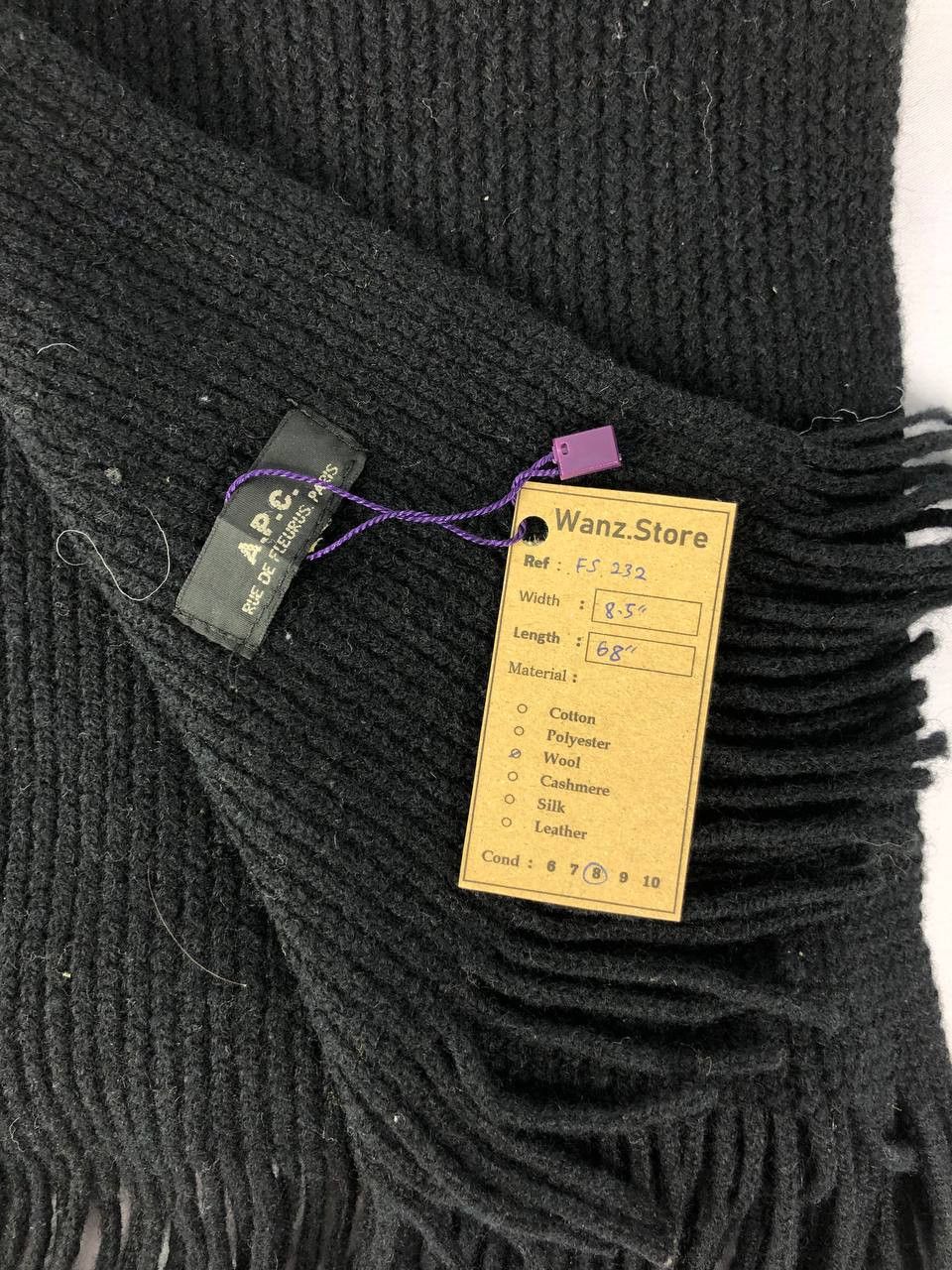 A.P.C. A.P.C. Scarf / Muffler / Neckwear FS232 Size ONE SIZE - 5 Thumbnail