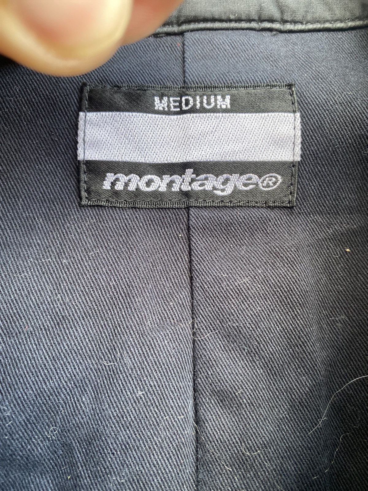 Japanese Brand × Montage Rare MONTAGE japan cyberpunk biker snap button jacket Size US M / EU 48-50 / 2 - 6 Thumbnail