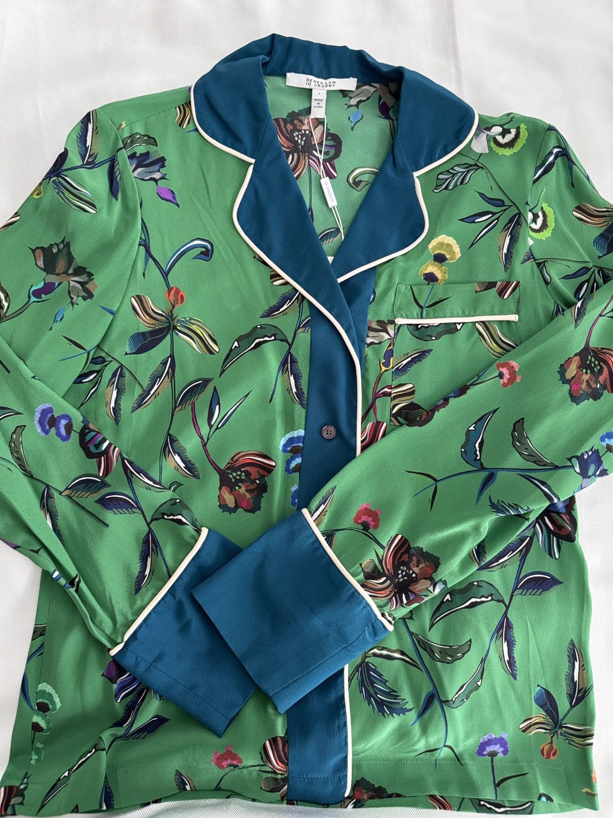 Derek Lam 10 Crosby Derek lam silk blouse Size S / US 4 / IT 40 - 1 Thumbnail