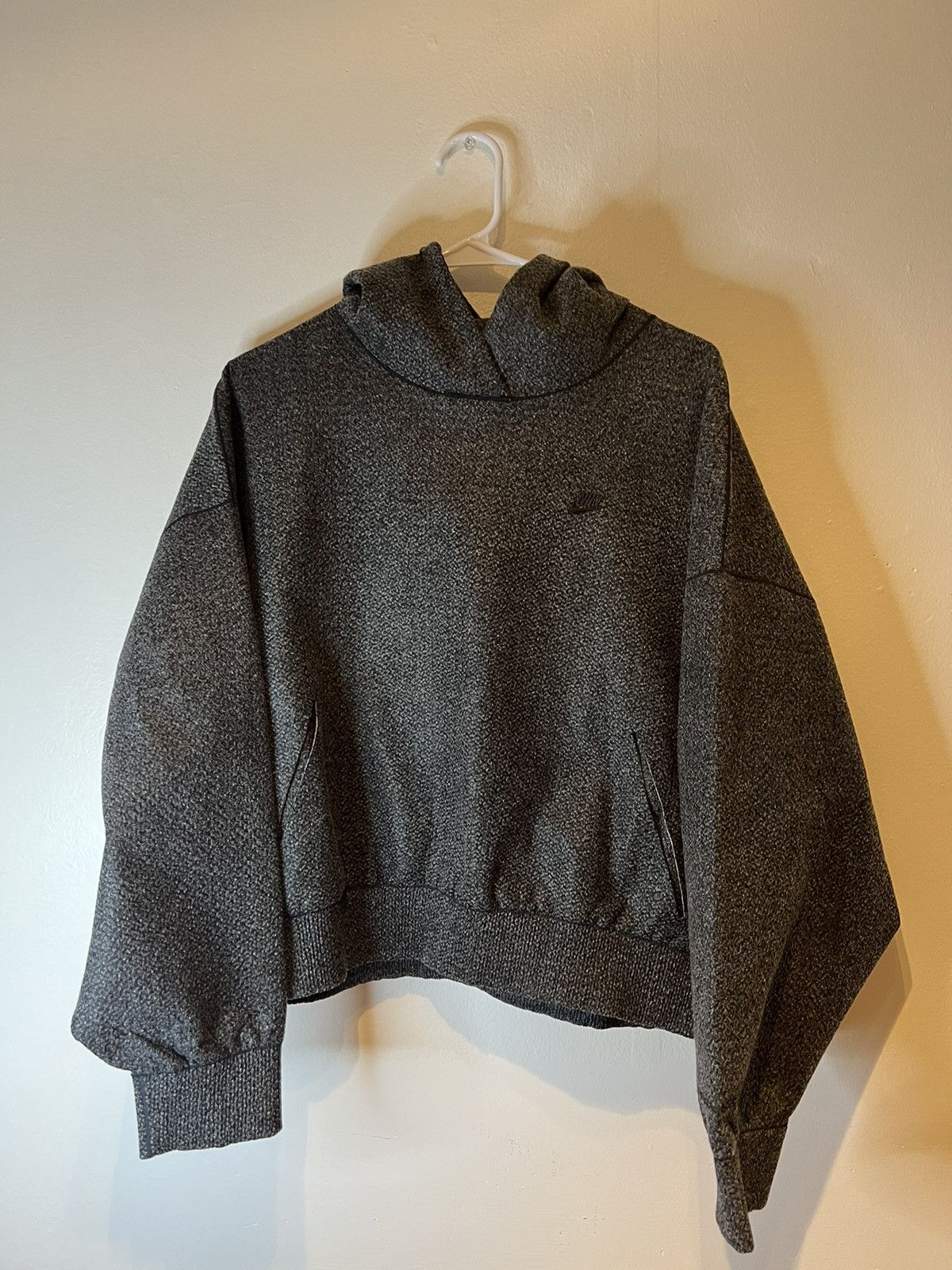 Nike Nike Forward Hoodie Tech Pack Grey Sweatshirt Women's Large Size L / US 10 / IT 46 - 1 Thumbnail