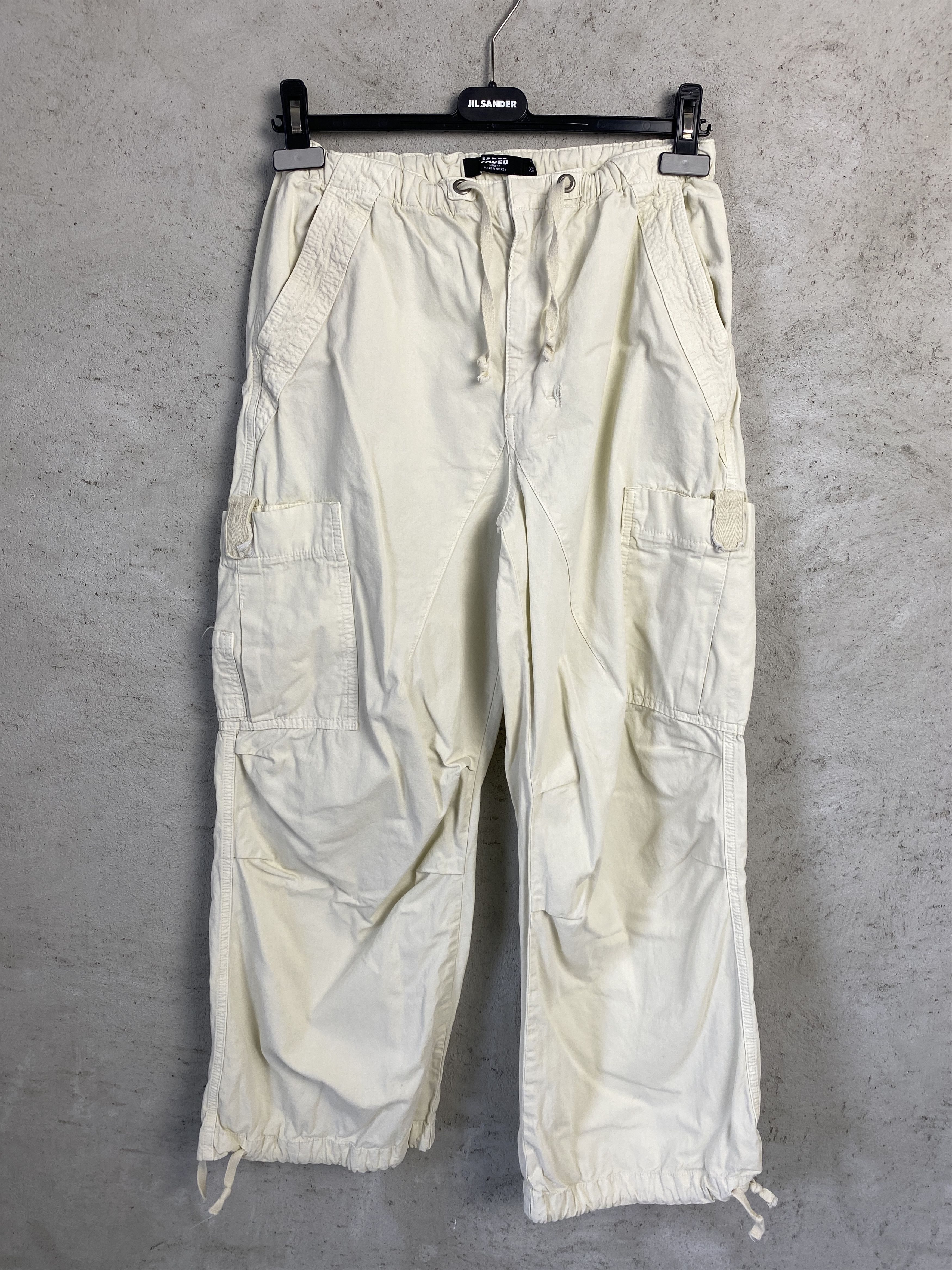 Jaded London × Streetwear Khaki Topograph Parachute Pants