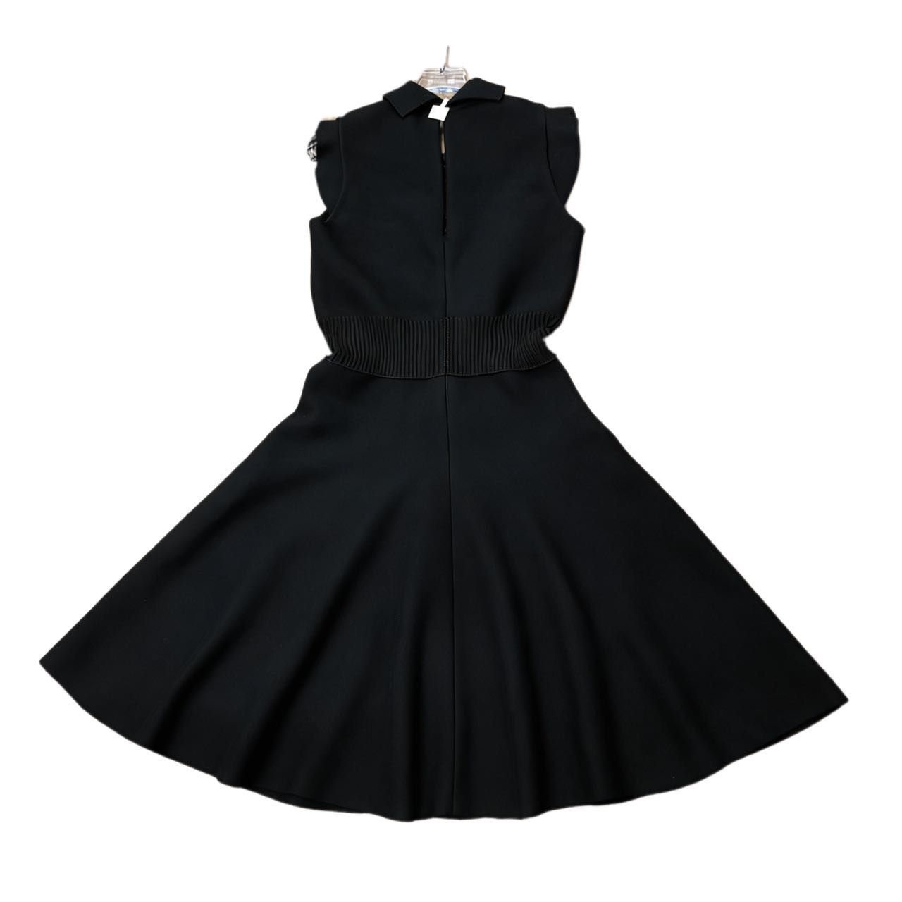 Prada Prada Black Sleeveless Knit Dress K26WX Size XS / US 0-2 / IT 36-38 - 2 Thumbnail