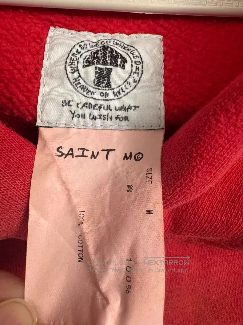 Saint Michael Saint Michael The red angel destroyed the old hoodie Size US M / EU 48-50 / 2 - 2 Thumbnail