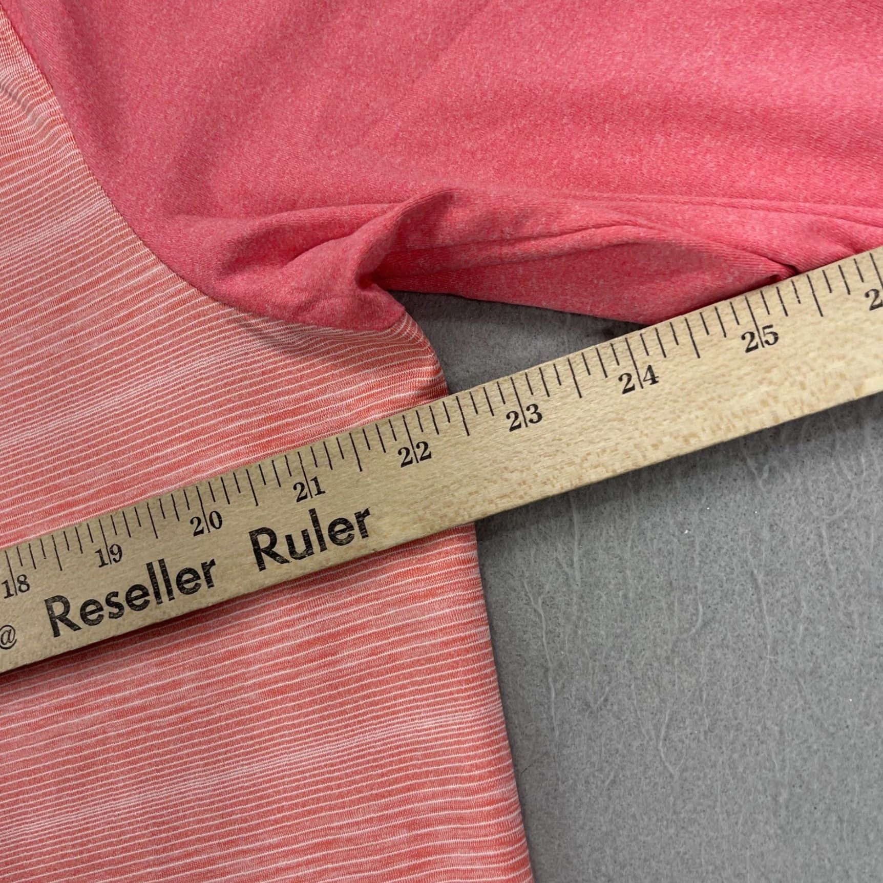 johnnie-O johnnie-O Jacket Mens M Pink 1/4 Zip Stretch Golf Striped Activewear Regular Fit Long Sleeve Size US M / EU 48-50 / 2 - 7 Thumbnail