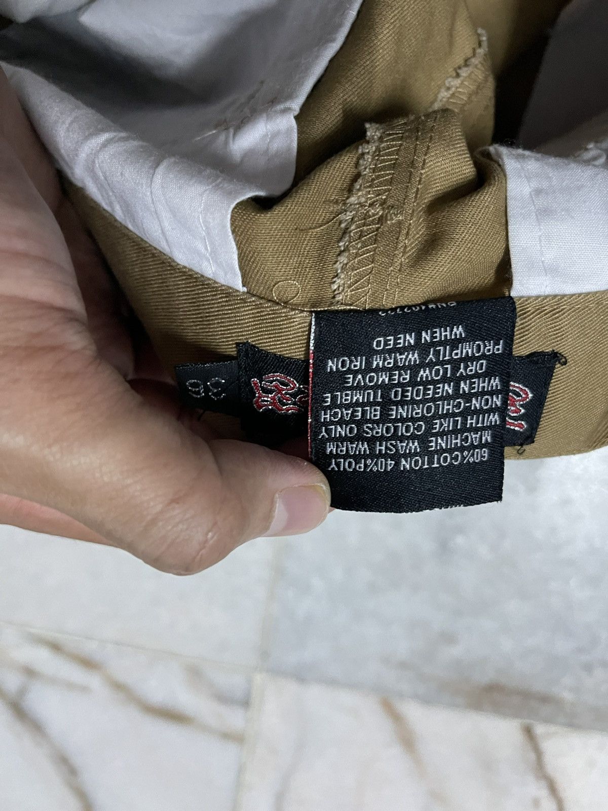 Japanese Brand Blac Lacquer Cargo Pants Brown Size US 36 / EU 52 - 7 Thumbnail