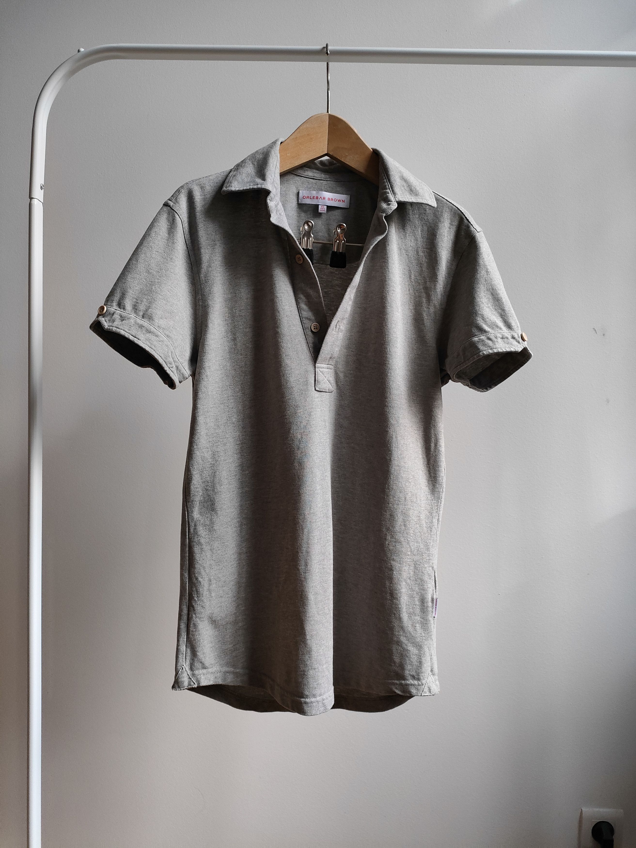 Orlebar Brown Orlebar Brown light grey polo shirt Size US XS / EU 42 / 0 - 1 Thumbnail