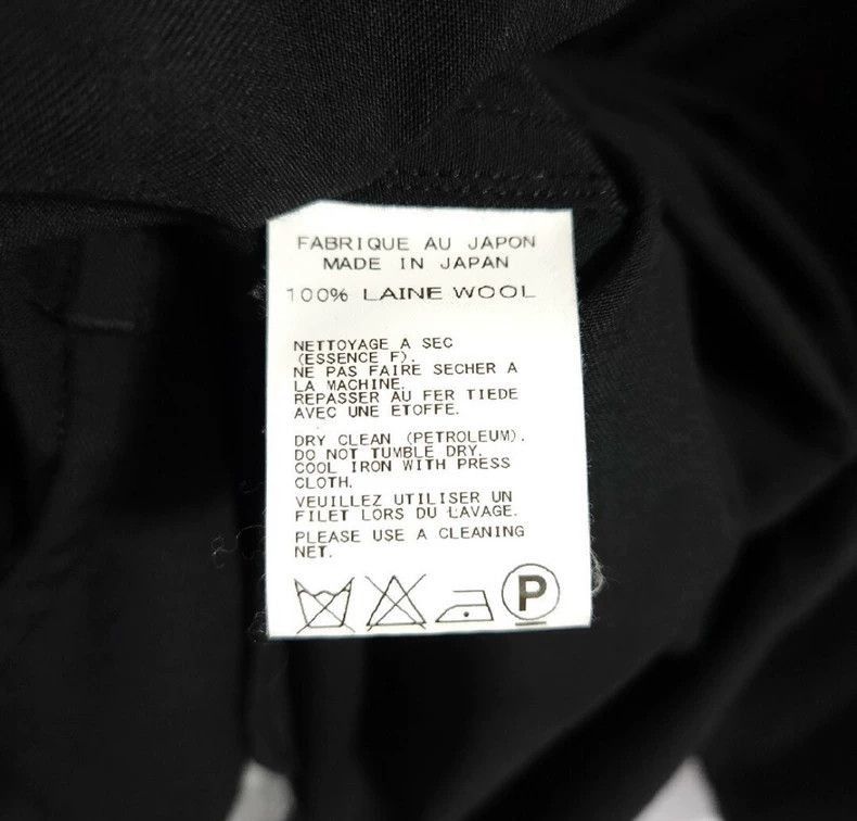 Yohji Yamamoto yohji yamamoto 2016ss wool silhouette shirt-2505 Size US XL / EU 56 / 4 - 5 Thumbnail