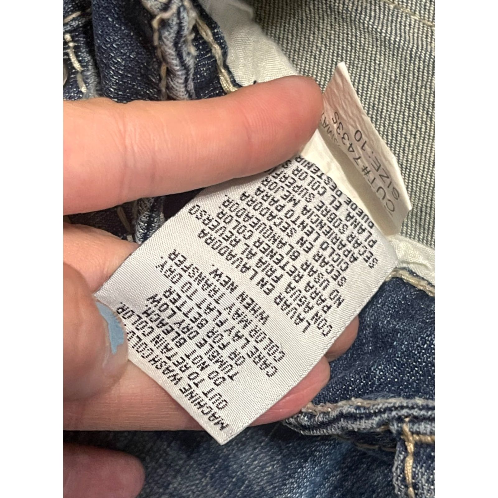 Vintage Common Genes Jeans Women's Size 10 Blue Denim Bootcut Pockets Jeans Size 32" / US 10 / IT 46 - 6 Thumbnail