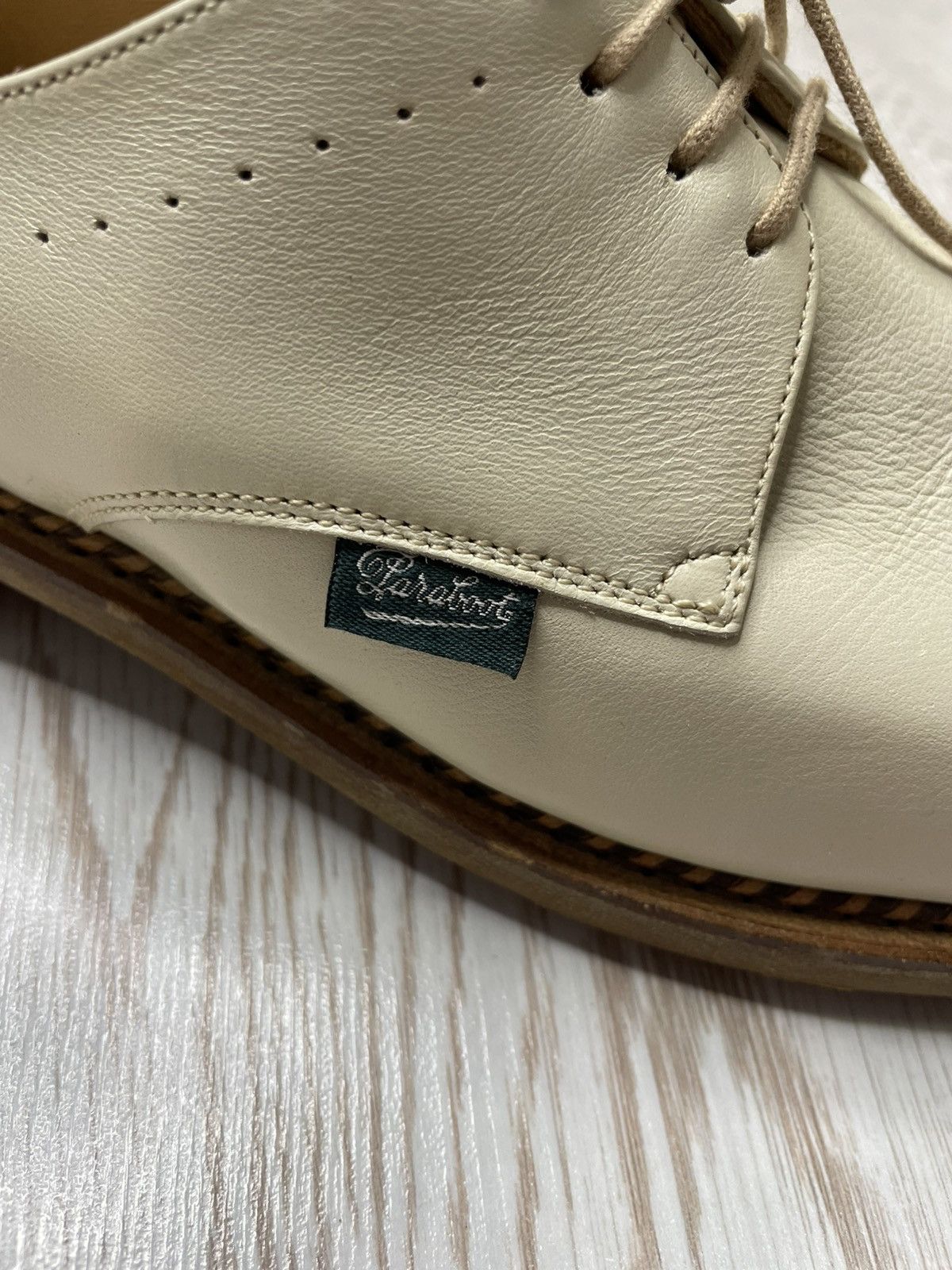 Paraboot ParaBoot Beige Oxford Leather Shoes size 6.5 Size US 6.5 / EU 39-40 - 5 Thumbnail