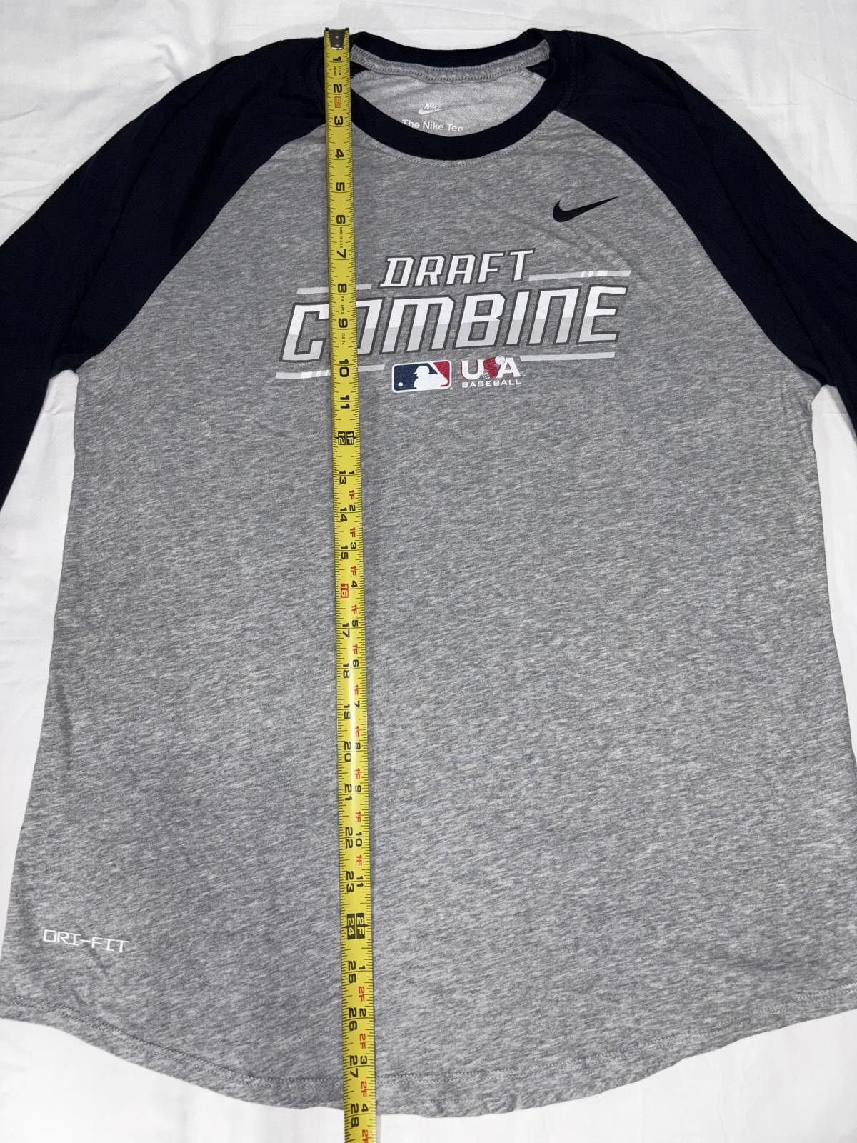 Nike Nike Dri-FIT Men's 3/4 Sleeve Shirt - Draft Combine Edition Size ONE SIZE - 8 Thumbnail