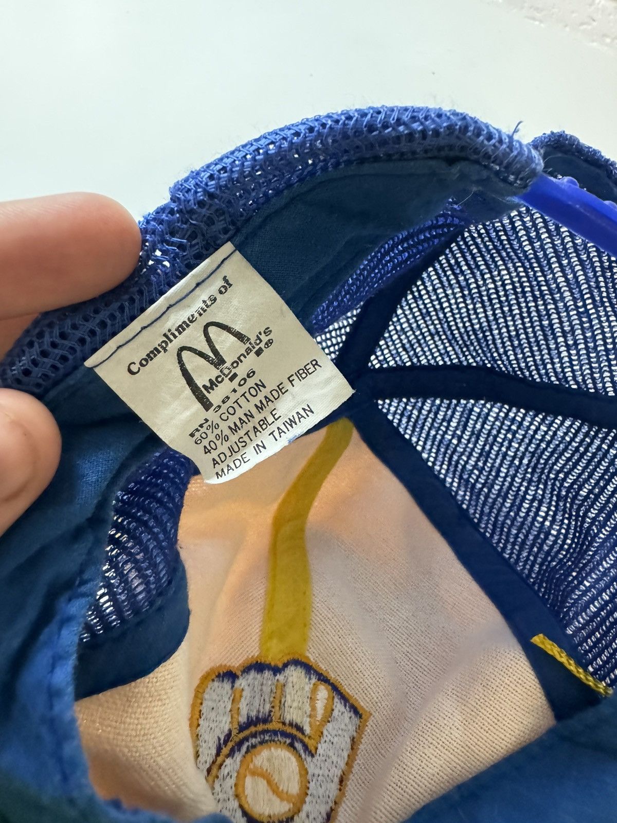 Vintage Milwaukee Brewers vintage cap hat Size ONE SIZE - 5 Thumbnail
