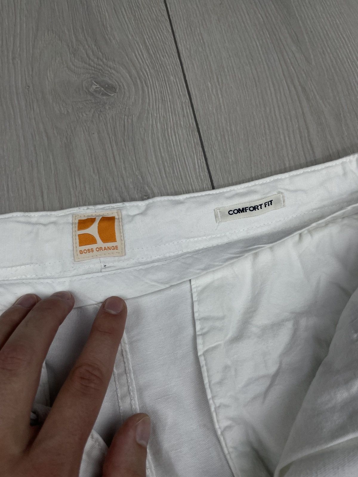 Hugo Boss Hugo Boss Cargo Men’s white Shorts Size XL Size US 36 / EU 52 - 5 Thumbnail