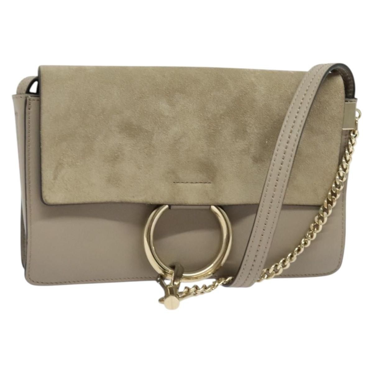 Chloe Chloe Faye Leather and Suede Size ONE SIZE - 1 Thumbnail