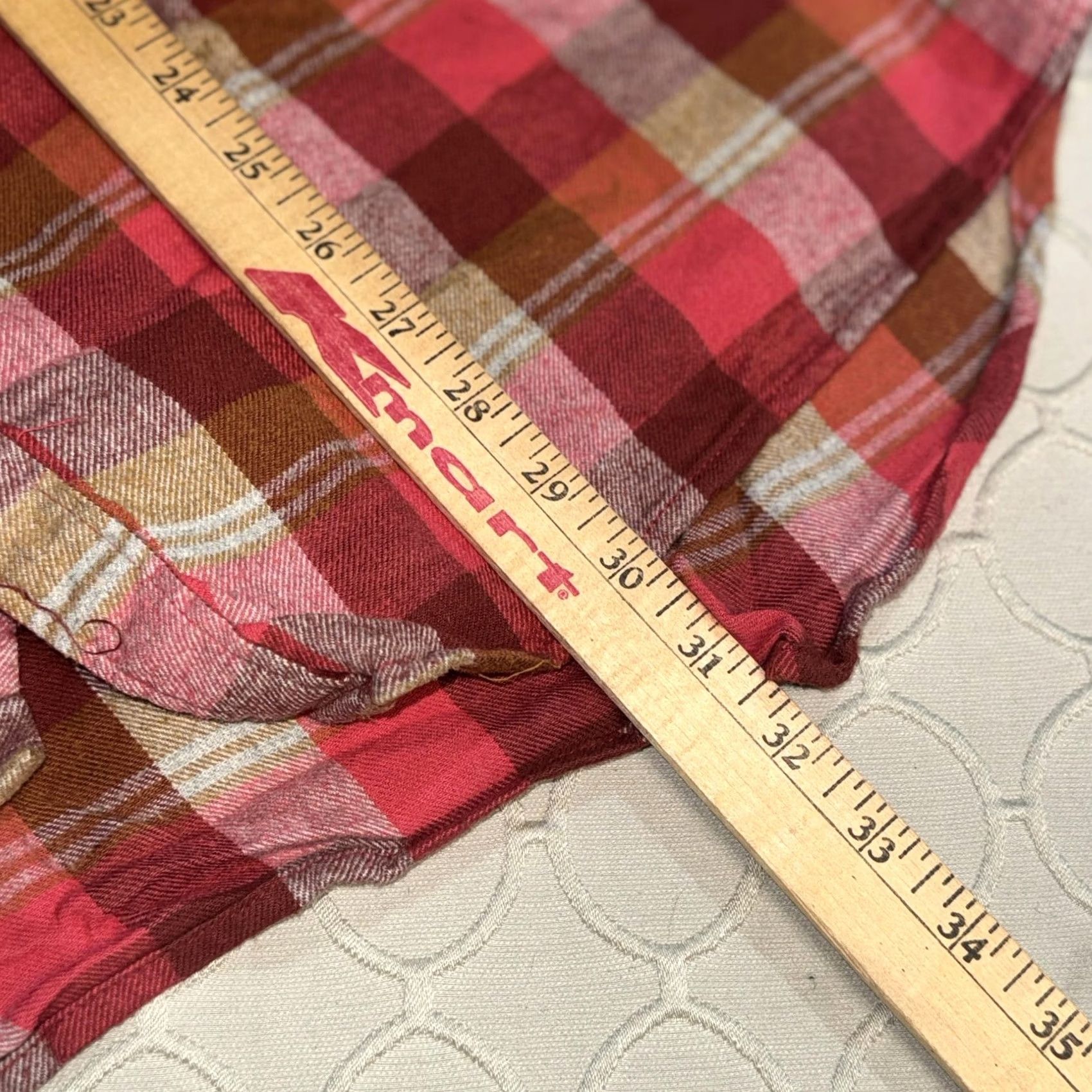 Quiksilver Quiksilver Shirt Mens 2XL Red Plaid Flannel Button Front Long Sleeve Regular Fit Size US XXL / EU 58 / 5 - 8 Thumbnail