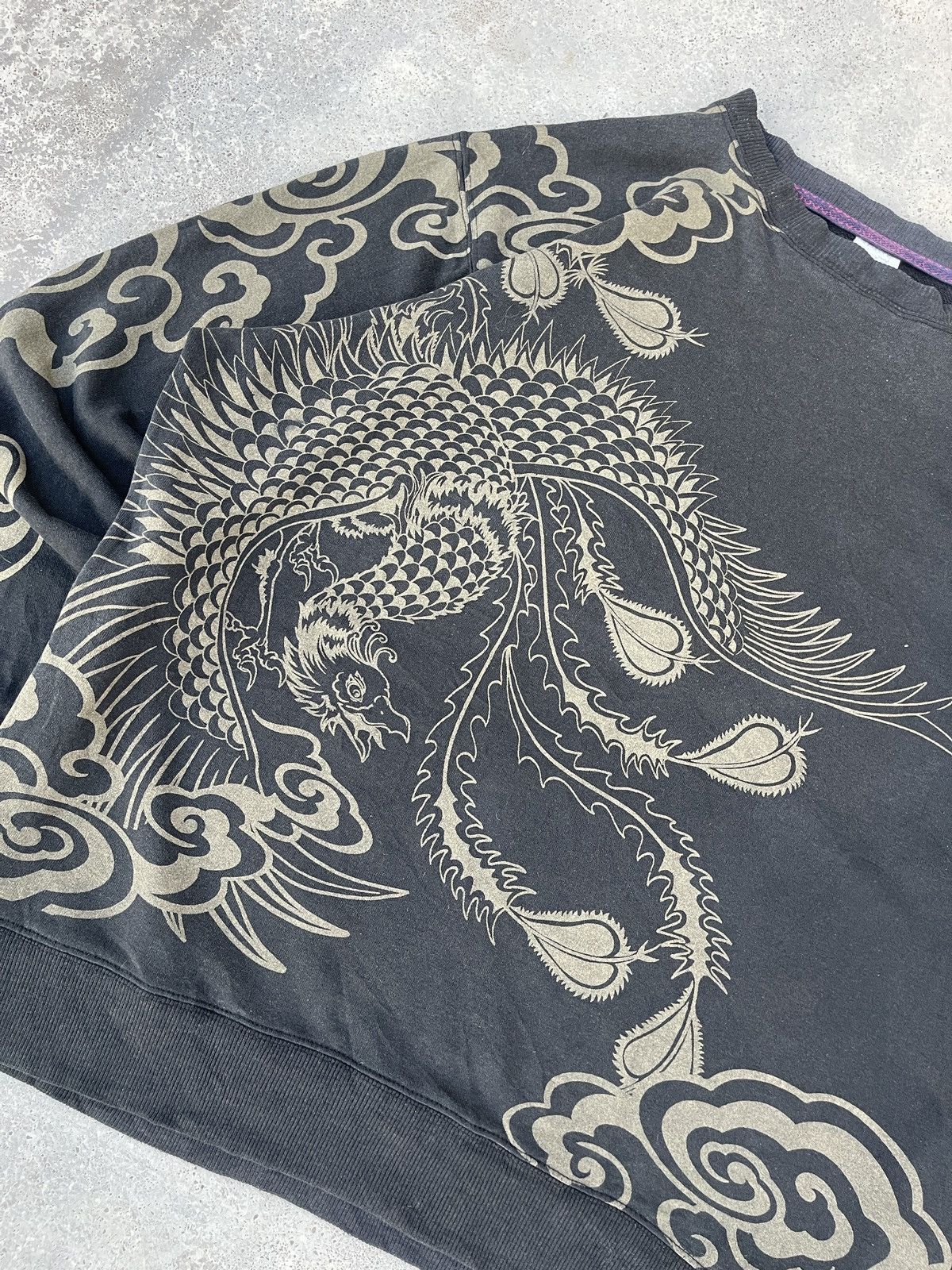 Japanese Brand × Vintage Y2K Japanese Brand Plymouth Dragon Sukajan Sweatshirt Size US L / EU 52-54 / 3 - 2 Thumbnail