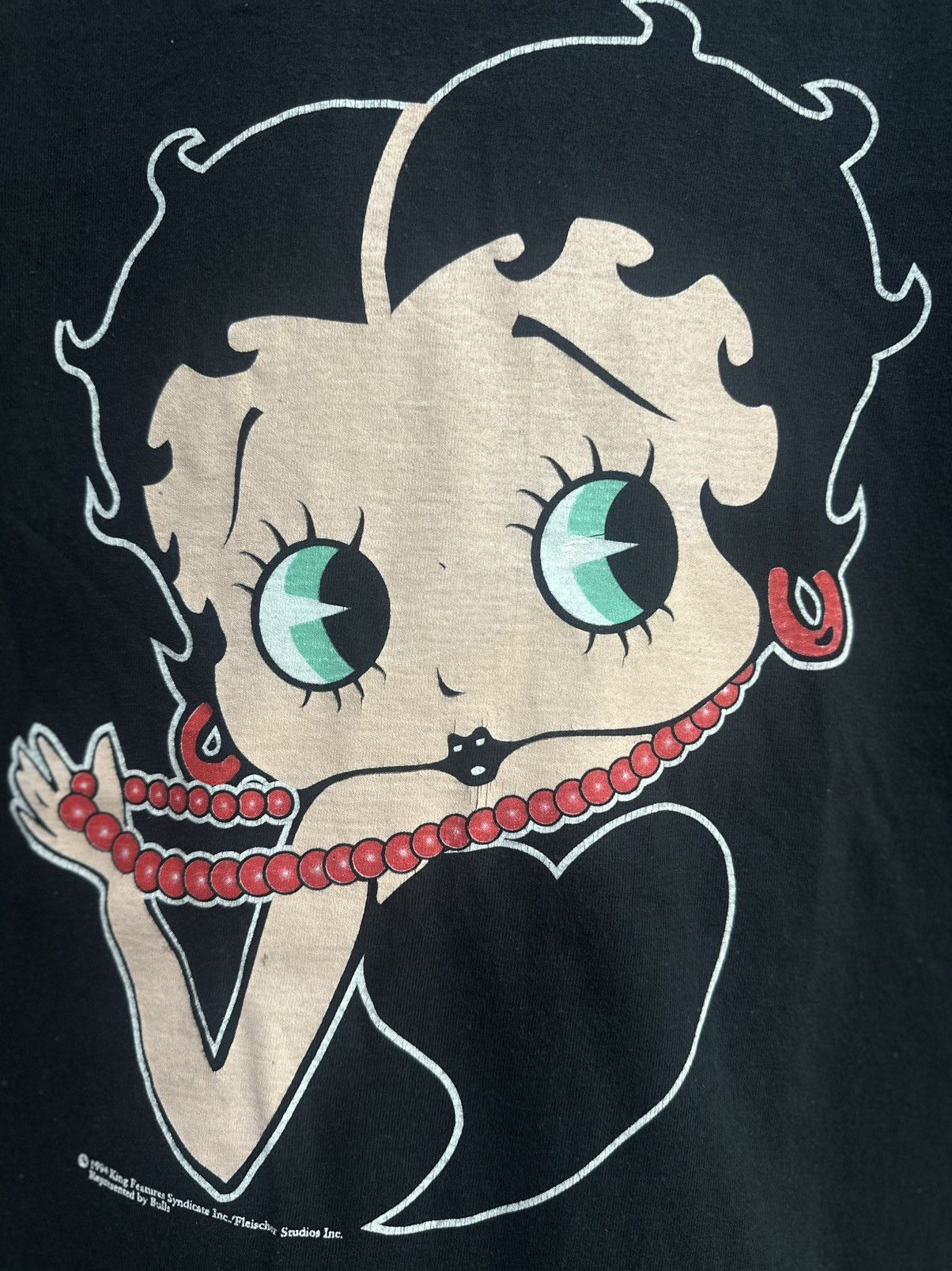 Cartoon Network Vintage 90s Betty Boop Faded Tee Size US L / EU 52-54 / 3 - 2 Thumbnail