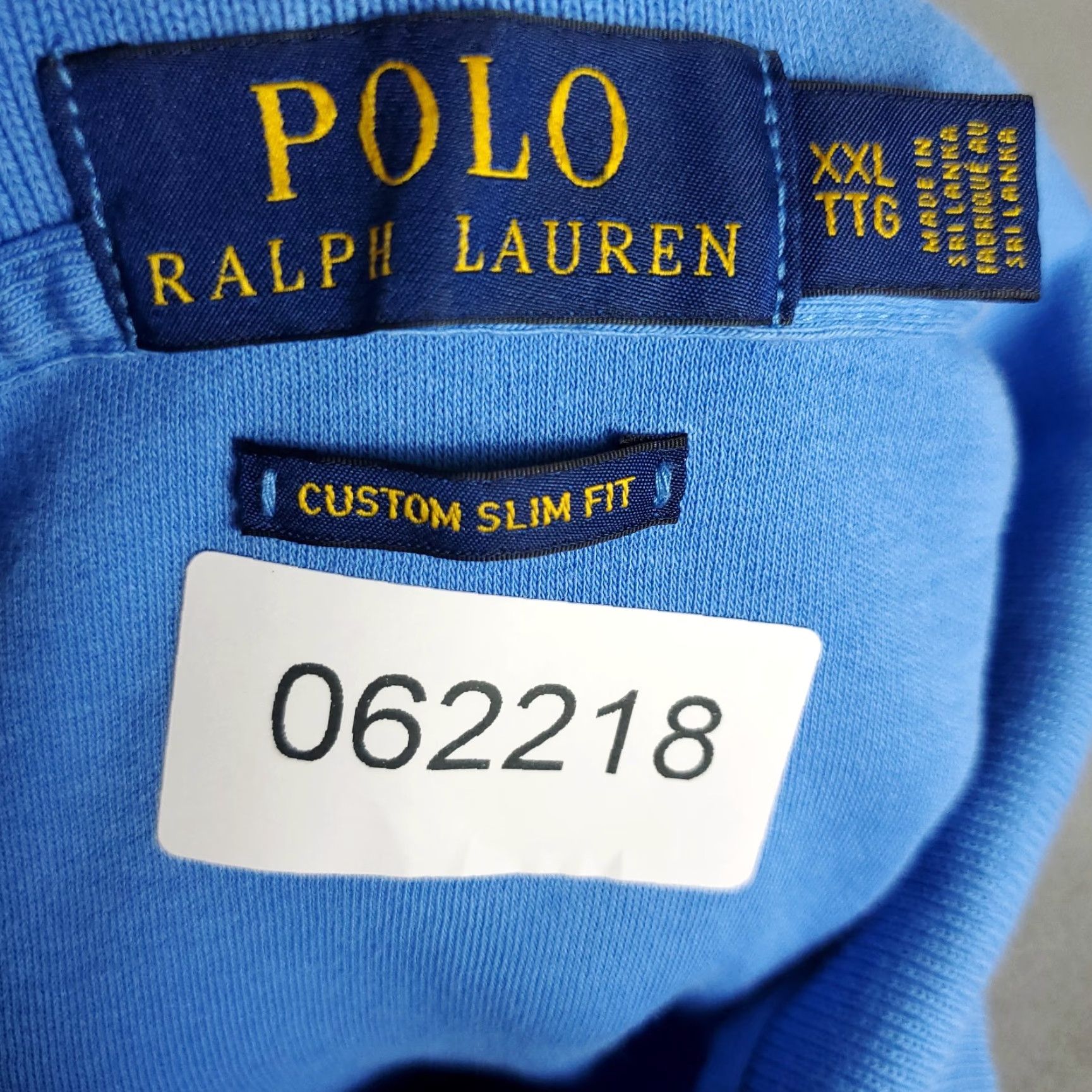 Ralph Lauren VINTAGE Ralph Lauren Polo Shirt Mens 2XL Short Sleeve Blue Classic Casual Cotton Size US XXL / EU 58 / 5 - 7 Thumbnail