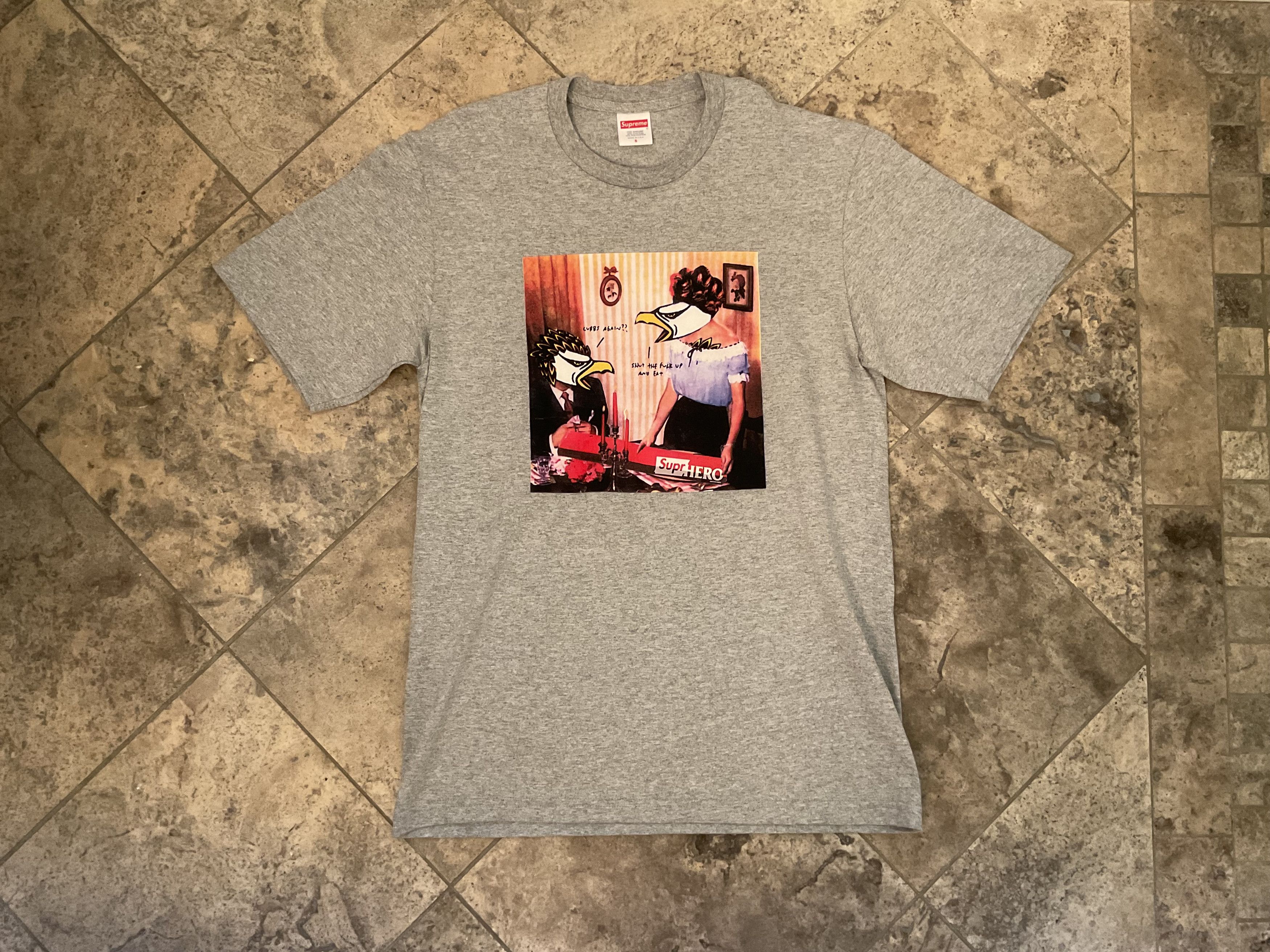 Antihero × Supreme *Brand New* Supreme x Antihero t-shirt Size US S / EU 44-46 / 1 - 1 Thumbnail