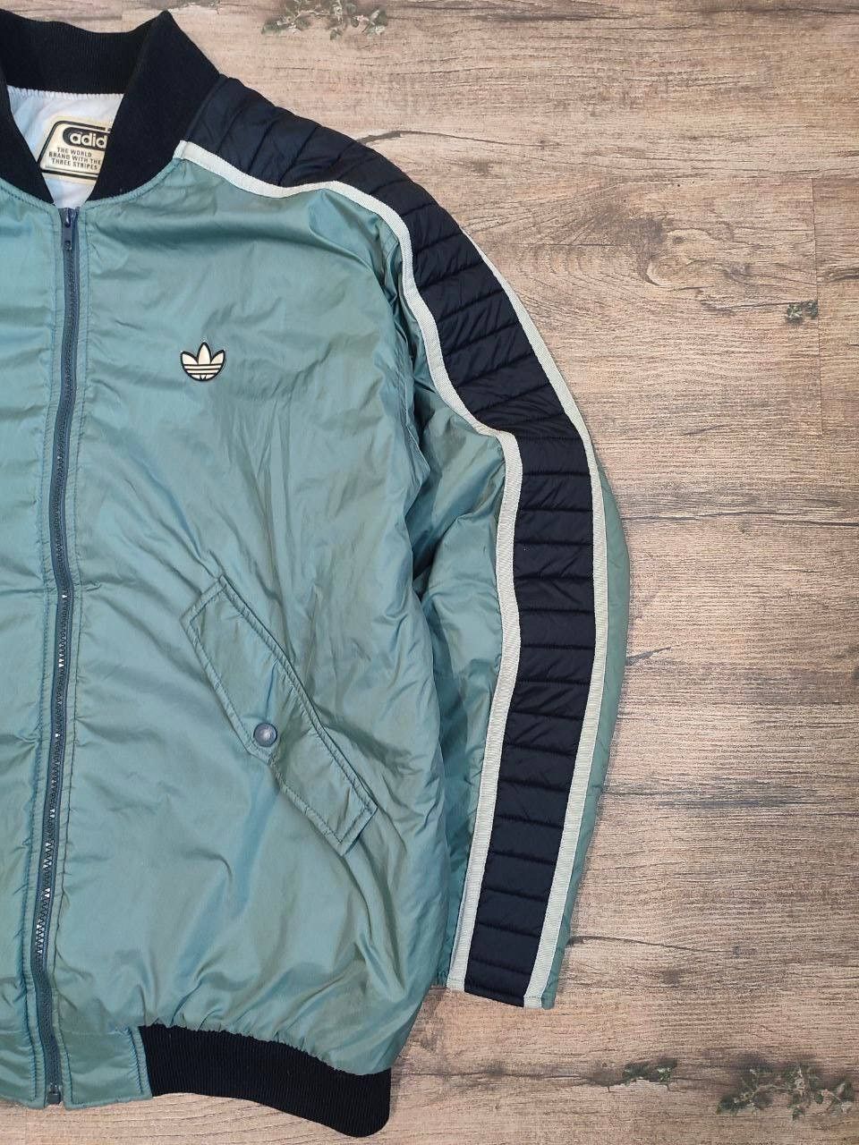 Adidas Vintage ADIDAS Descente 80s bomber jacket Size US L / EU 52-54 / 3 - 3 Thumbnail