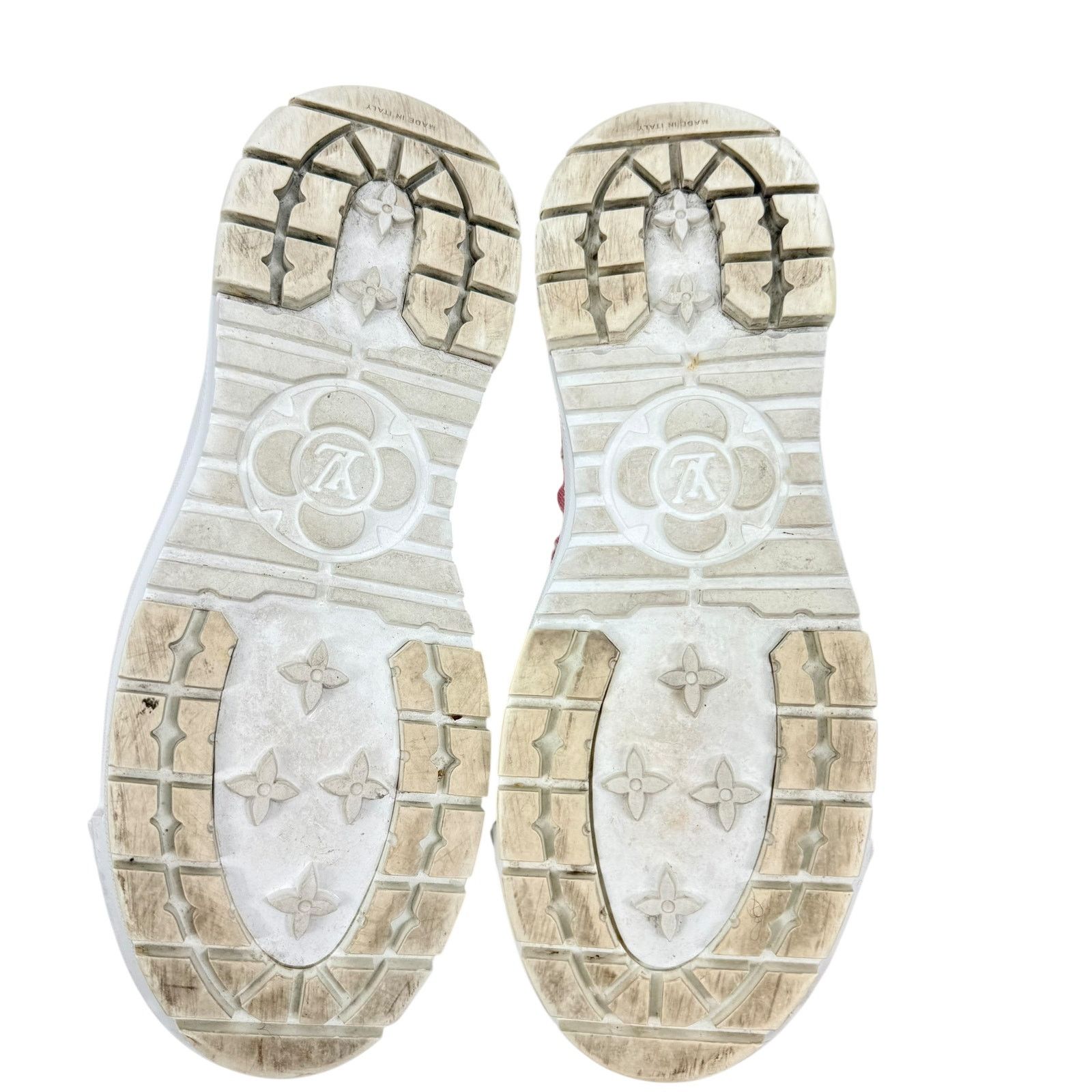 Louis Vuitton Louis Vuitton Monogram Pink Cotton Denim Low Top Sneakers 42 Size US 12 / IT 42 - 8 Thumbnail