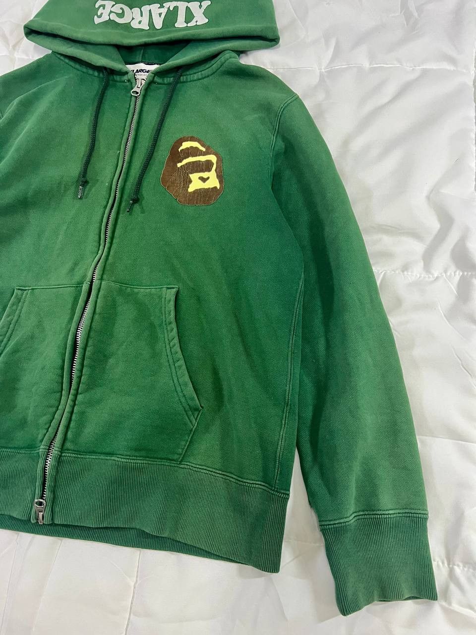 Vintage × Xlarge CRAZY Vintage Y2K XLarge Los Angeles Zip Up Hoodie Size US S / EU 44-46 / 1 - 2 Thumbnail