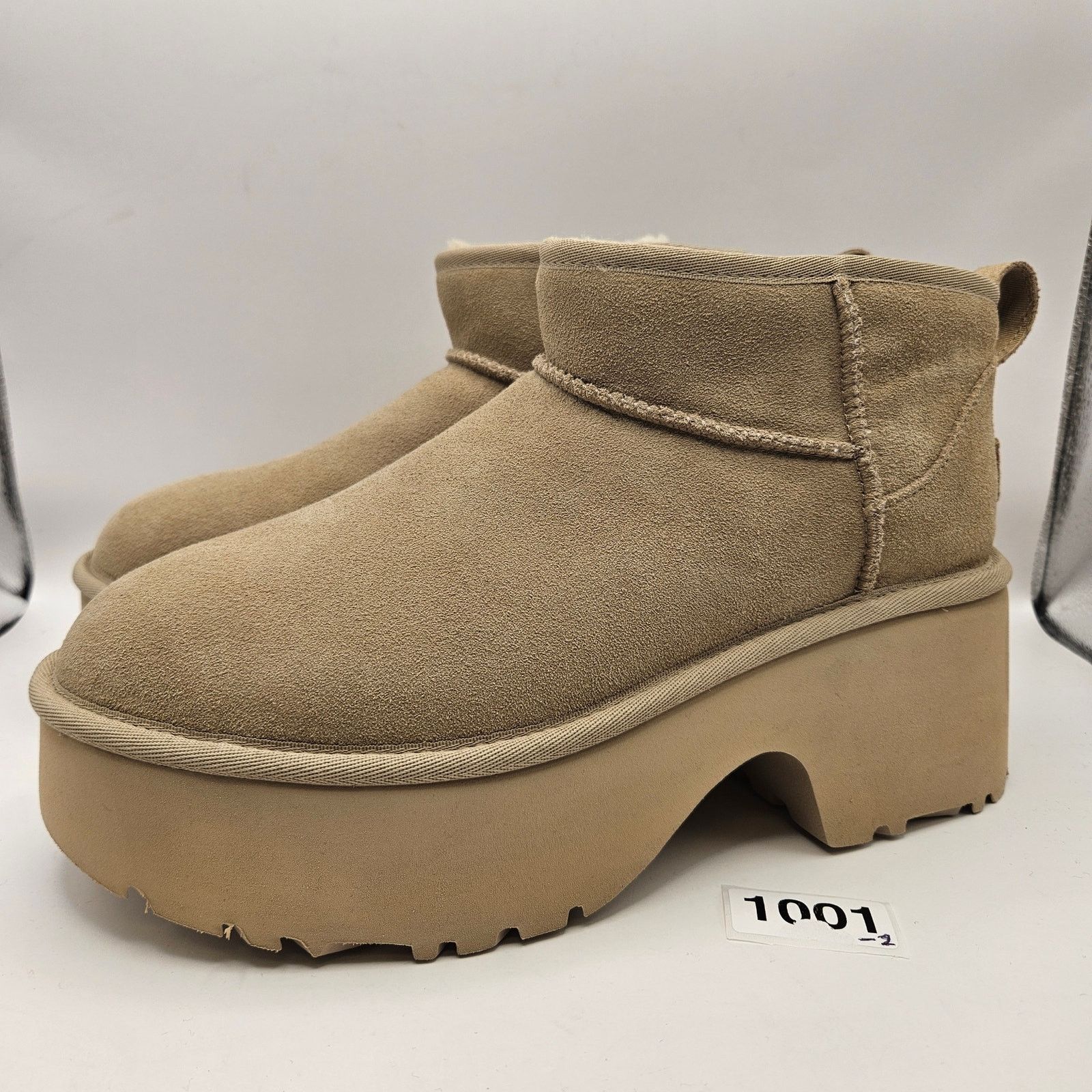 Ugg UGG ULTRA MINI WOMEN'S 10 NEW HEIGHTS MUSTARD SEED PLATFORM Size US 10 / IT 40 - 1 Thumbnail