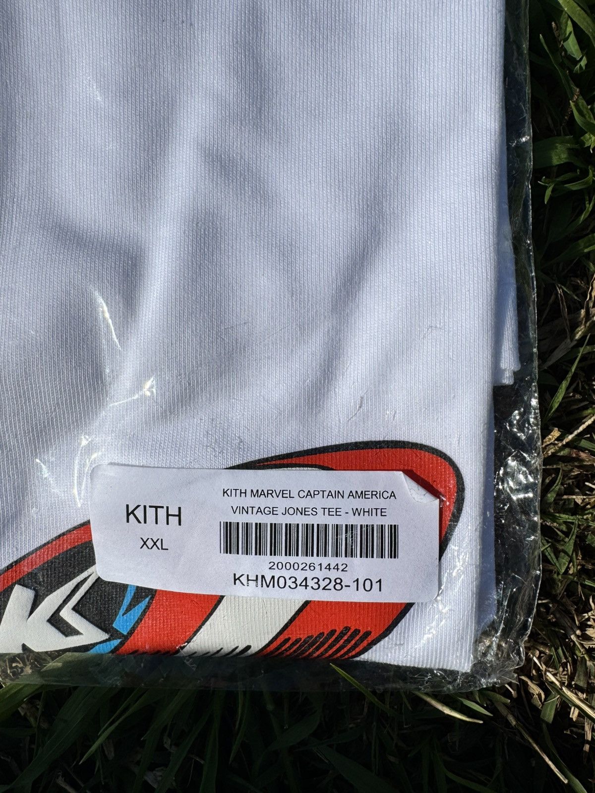 Kith × Marvel Comics Kith x Marvel Captain America Vintage Tee White Size US XXL / EU 58 / 5 - 3 Thumbnail