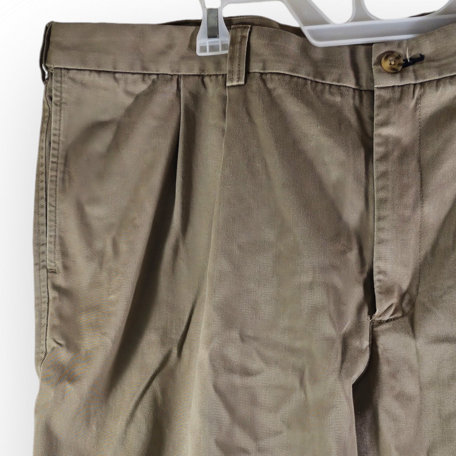 Duluth Trading Company Duluth Trading Co Men's Tan Khaki Pleated Pants Size 44x32 Size US 44 / EU 60 - 6 Thumbnail
