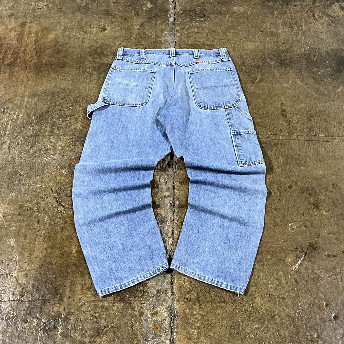 Carhartt × Vintage × Wrangler Carhartt Style Y2K Wrangler Carpenter Jeans Baggy Skater Size US 34 / EU 50 - 1 Thumbnail