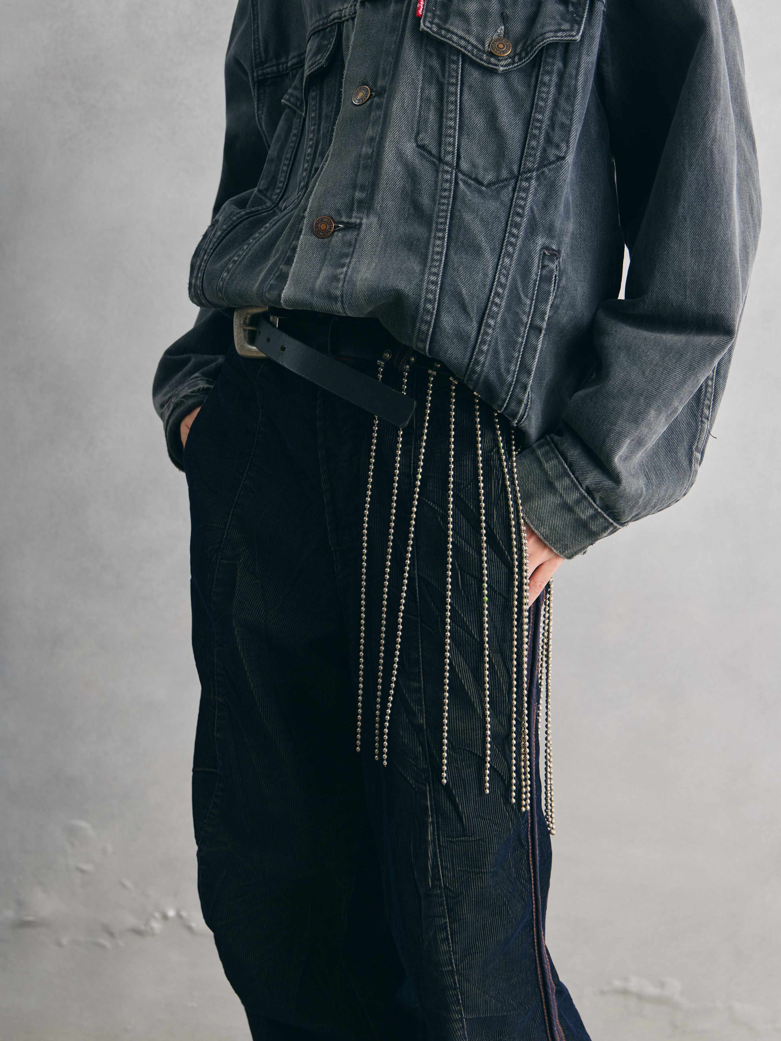 Marithe + Francois Girbaud Marithe + Francois Girbaud 2000's 3D Cargo Pants - Navy Size US 32 / EU 48 - 14 Thumbnail