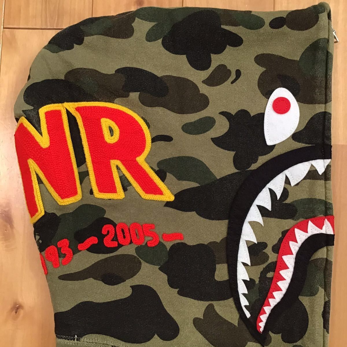 Bape BAPE 1st camo green shark full zip hoodie a bathing ape Size US M / EU 48-50 / 2 - 4 Thumbnail